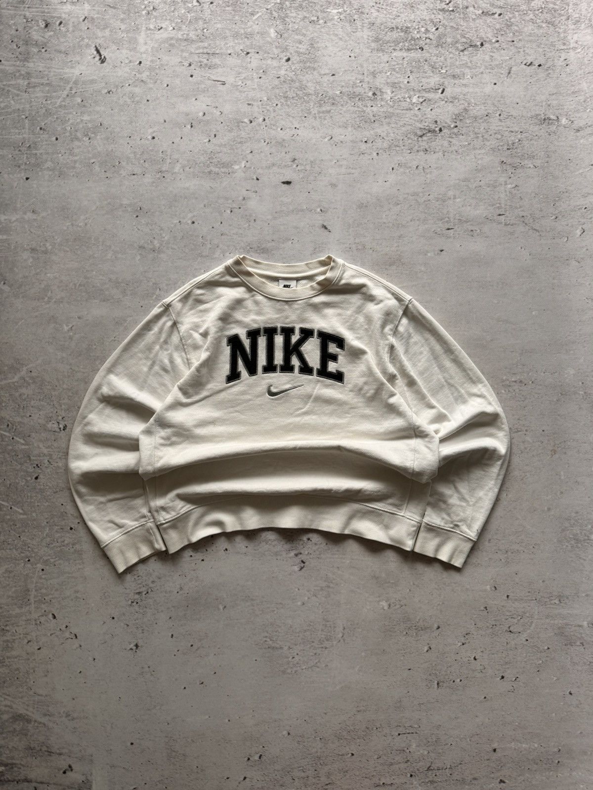 Nike × Vintage NIKE VINTAGE CENTER LOGO OVERSIZE BOXY SWEATSHIRT Size US M / EU 48-50 / 2 - 1 Thumbnail