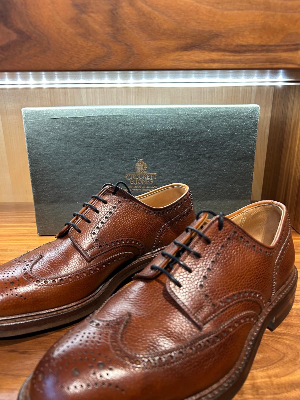 Crockett & Jones Crockett and Jones Pembroke Tan Scotch 7E | Grailed