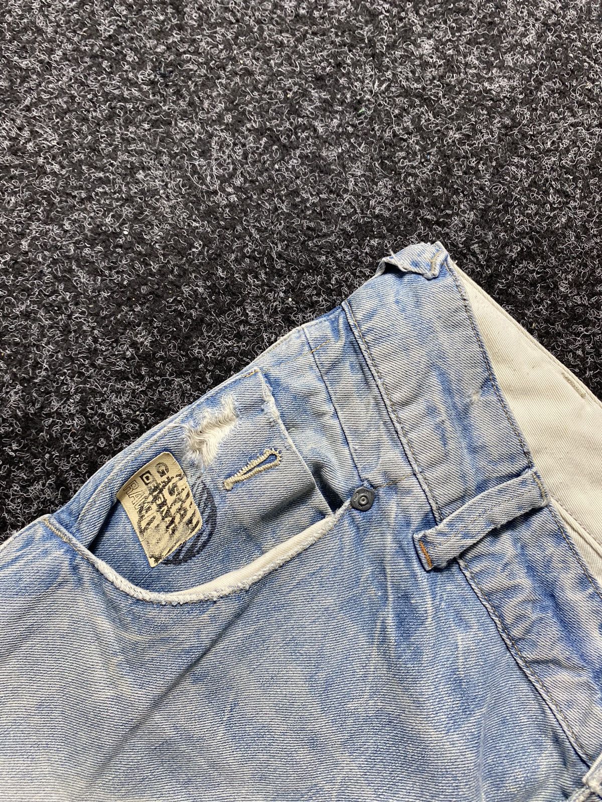 G-Star × Vintage 🔥G STAR OPIUM DISTRESSED TAPERED LOOSE JEANS 28 Size 28" / US 6 / IT 42 - 5 Thumbnail