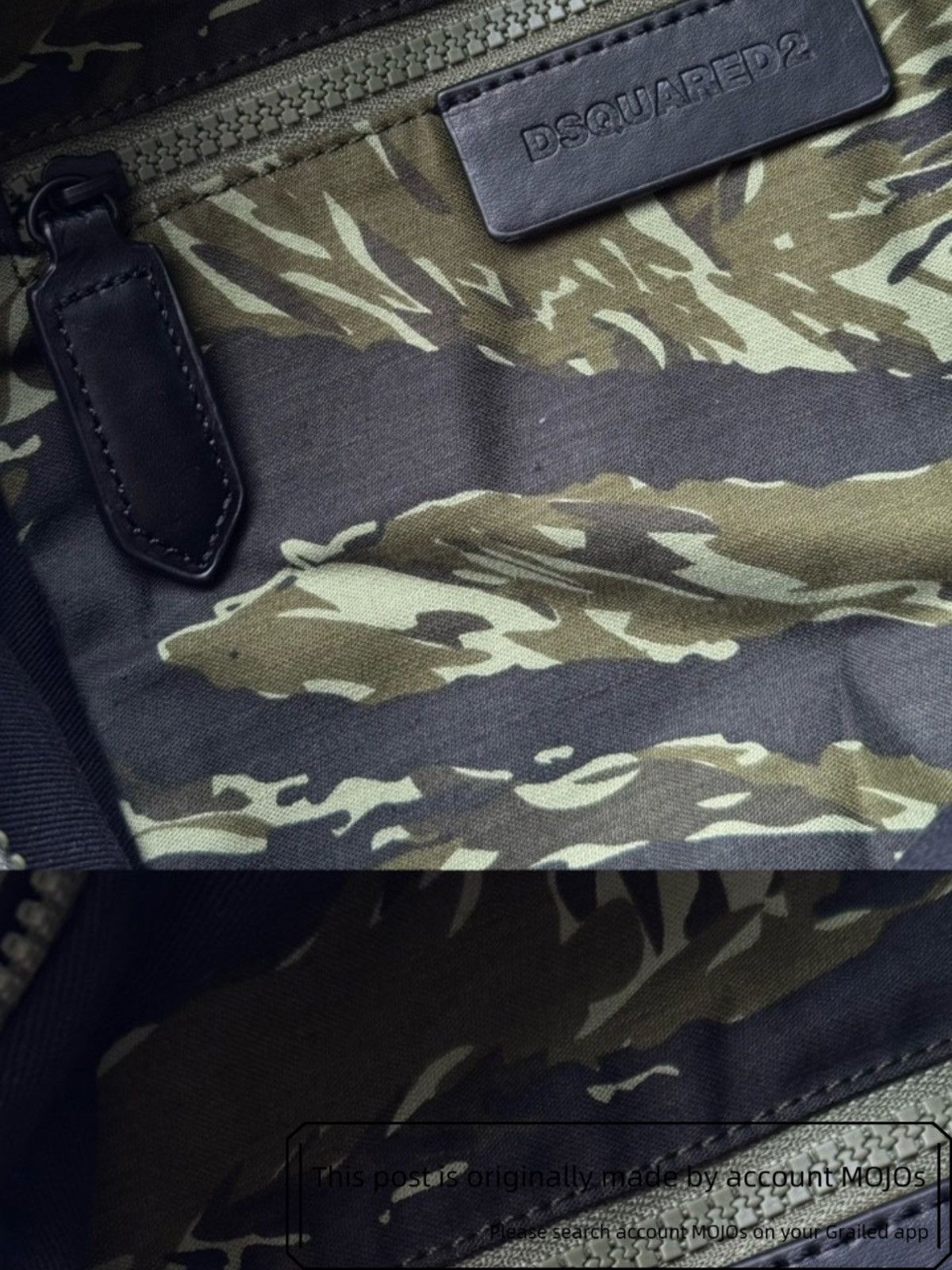 Dsquared2 Dsquared2 Camo ICON Backpack mojos1208 Size ONE SIZE - 9 Thumbnail