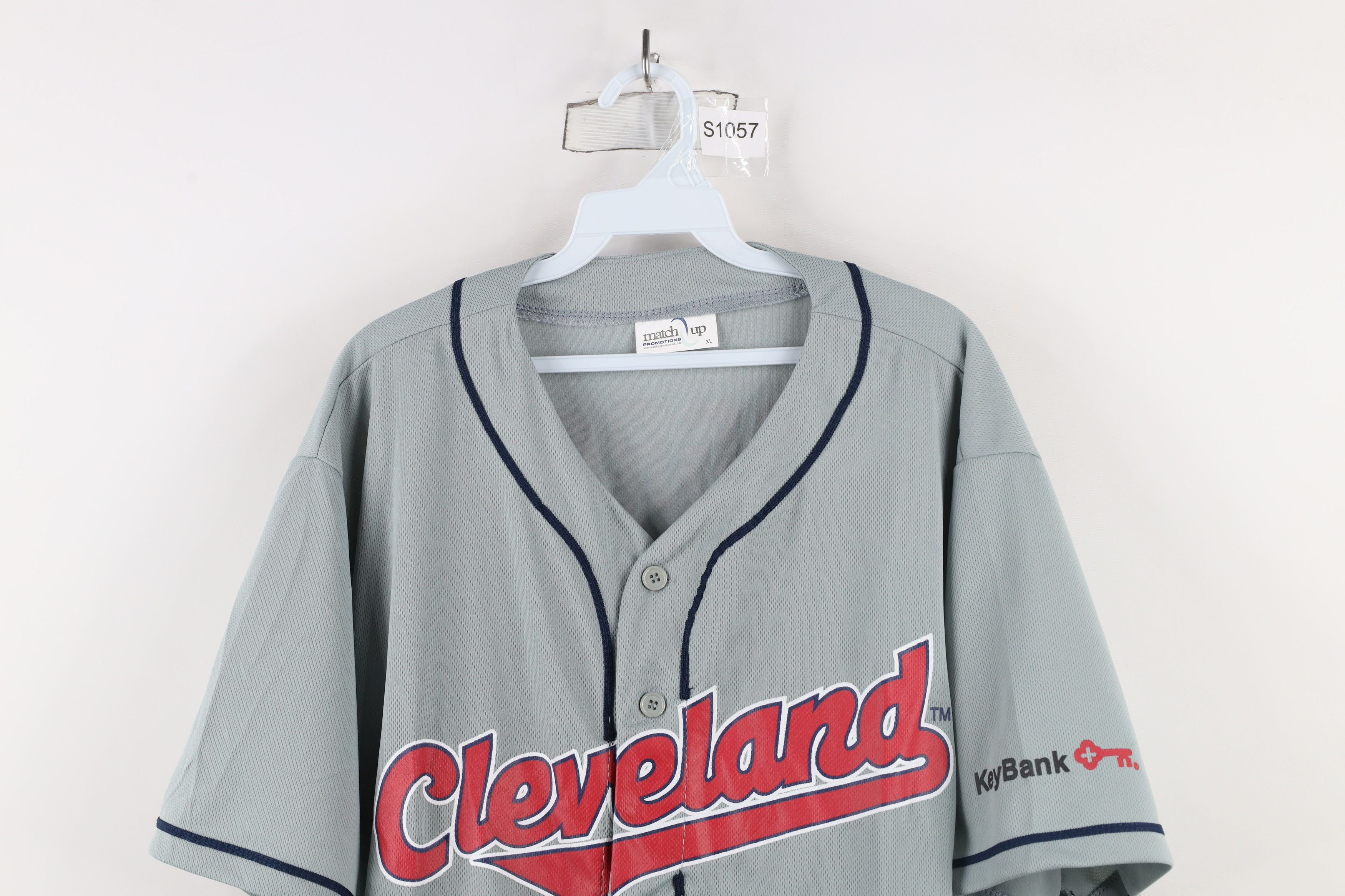 Vintage Vintage Hargrove Cleveland Indians Baseball Jersey Gray #21 Size US XL / EU 56 / 4 - 2 Thumbnail