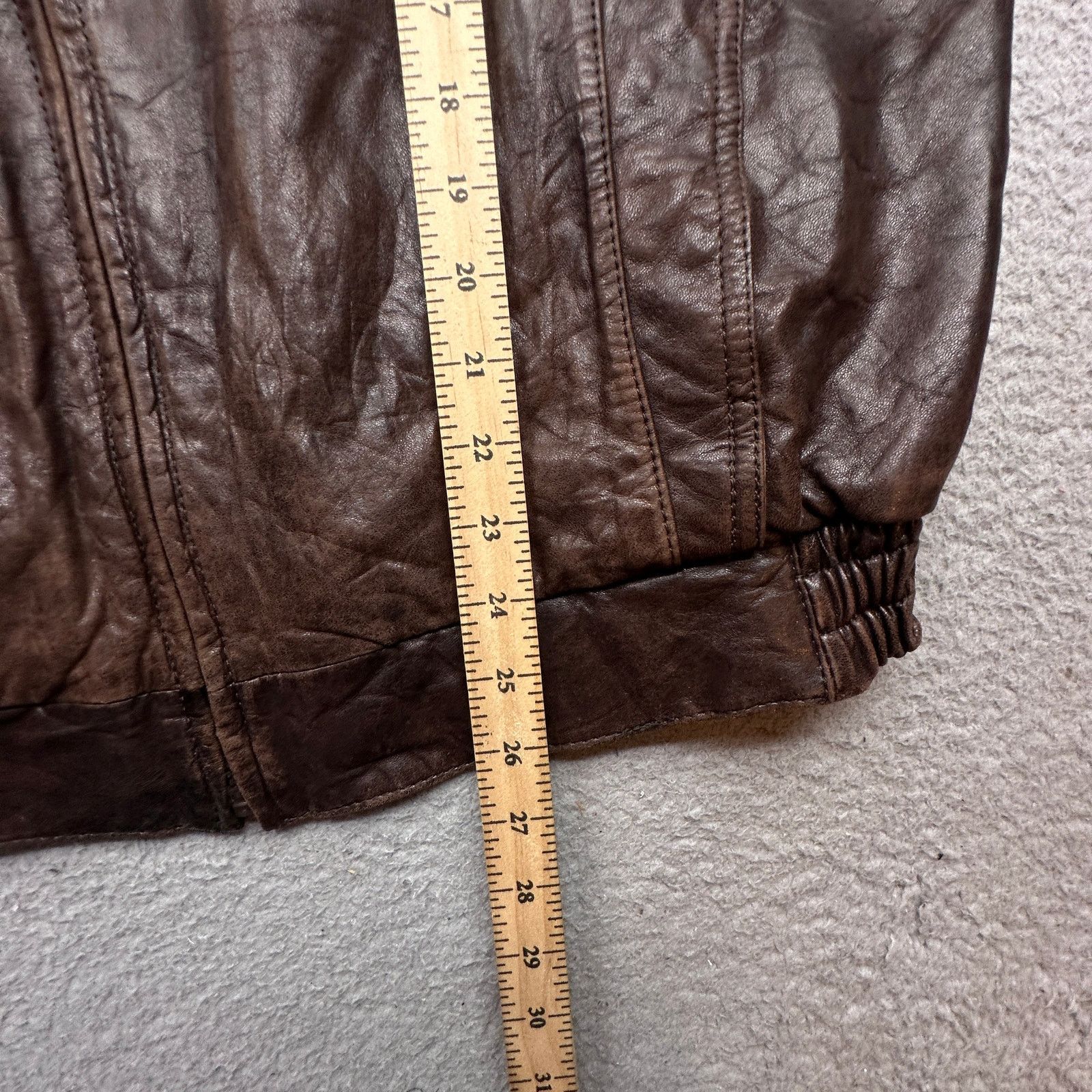 Other VTG J Walden Thermolite Bomber Aviator Leather Jacket Large Size US L / EU 52-54 / 3 - 6 Thumbnail