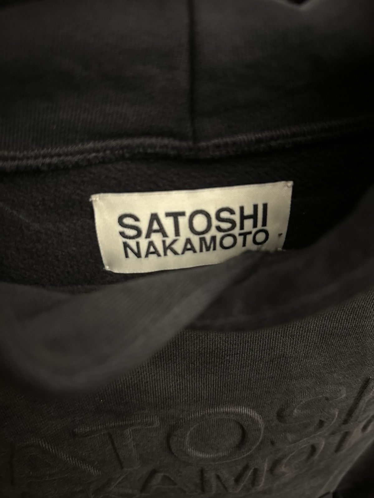 Satoshi Nakamoto Satoshi Nakamoto Black Moto Hoodie Size US M / EU 48-50 / 2 - 3 Thumbnail