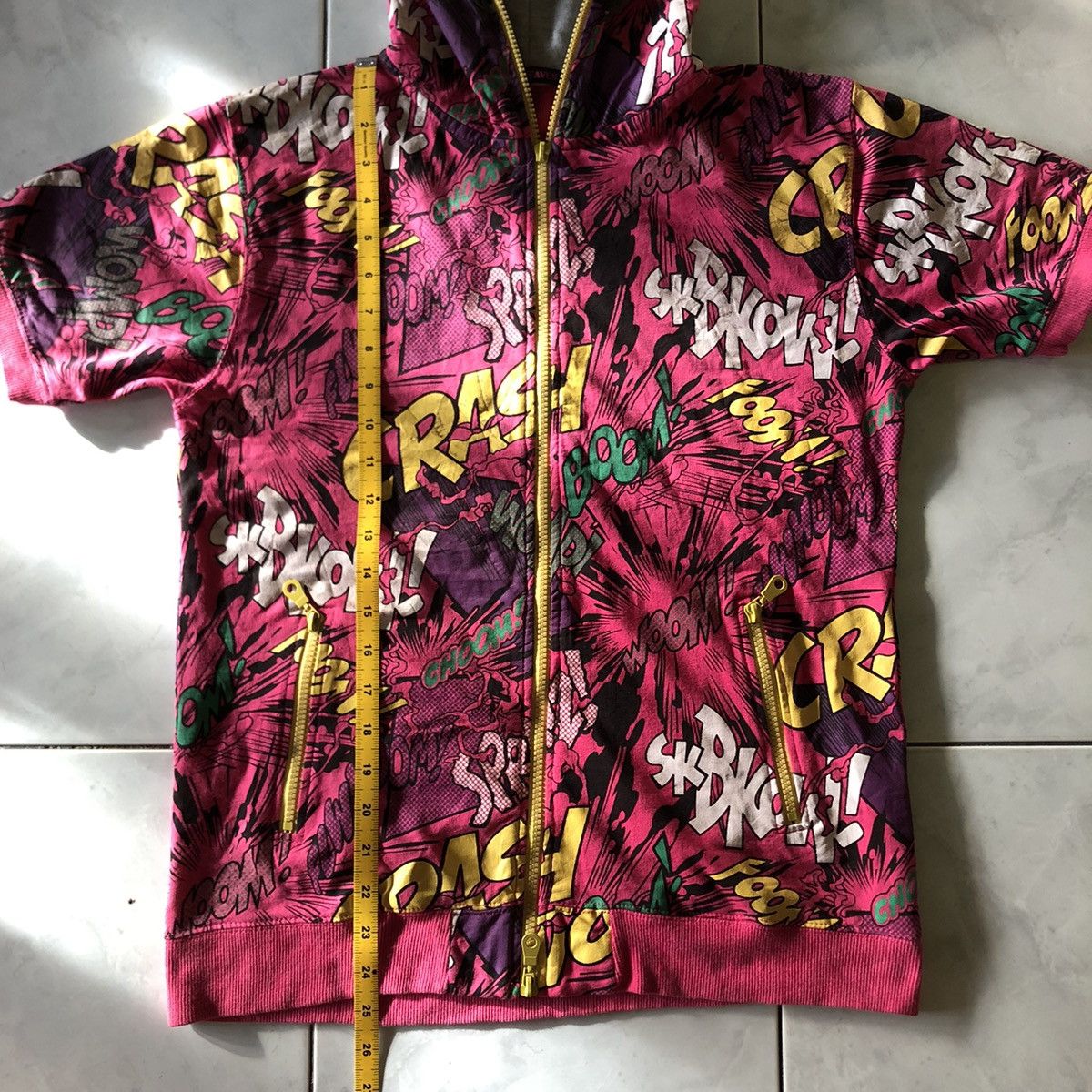 Japanese Brand Lock Heaven Aop Double Zip Hoodie Comic Marvel Style Japan Size US M / EU 48-50 / 2 - 17 Thumbnail