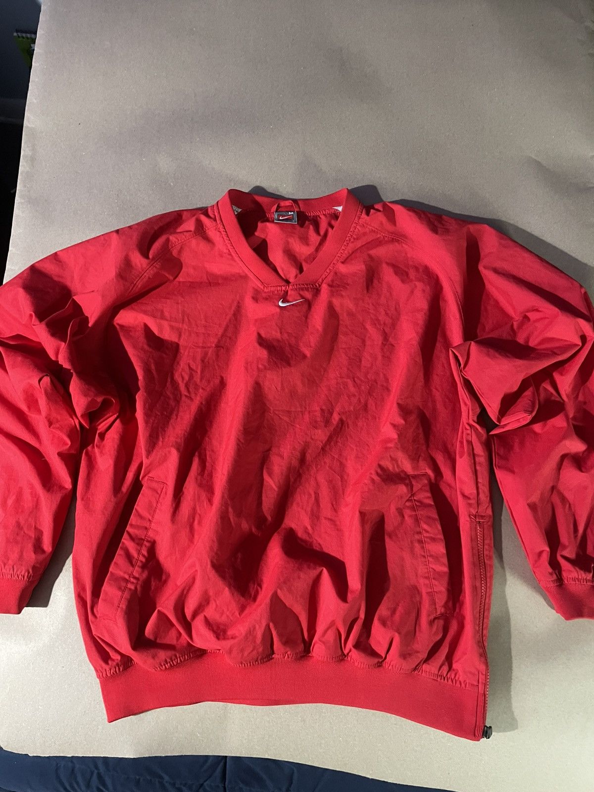 Nike Red Vintage Nike Sweatshirt Size US M / EU 48-50 / 2 - 1 Thumbnail