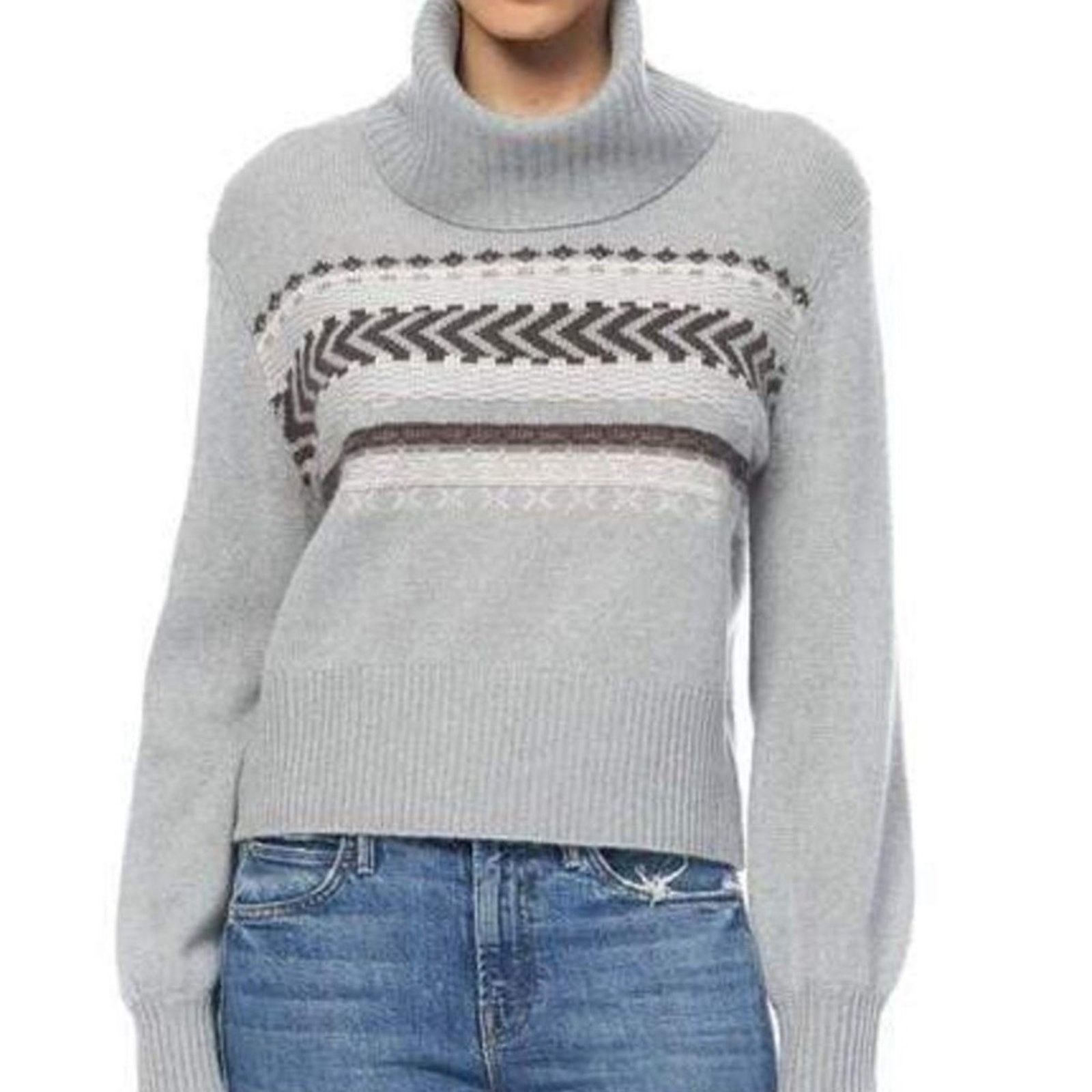 360Cashmere Kimmie Turtleneck Fair Isle Sweater from 360 Cashmere Size M / US 6-8 / IT 42-44 - 1 Thumbnail