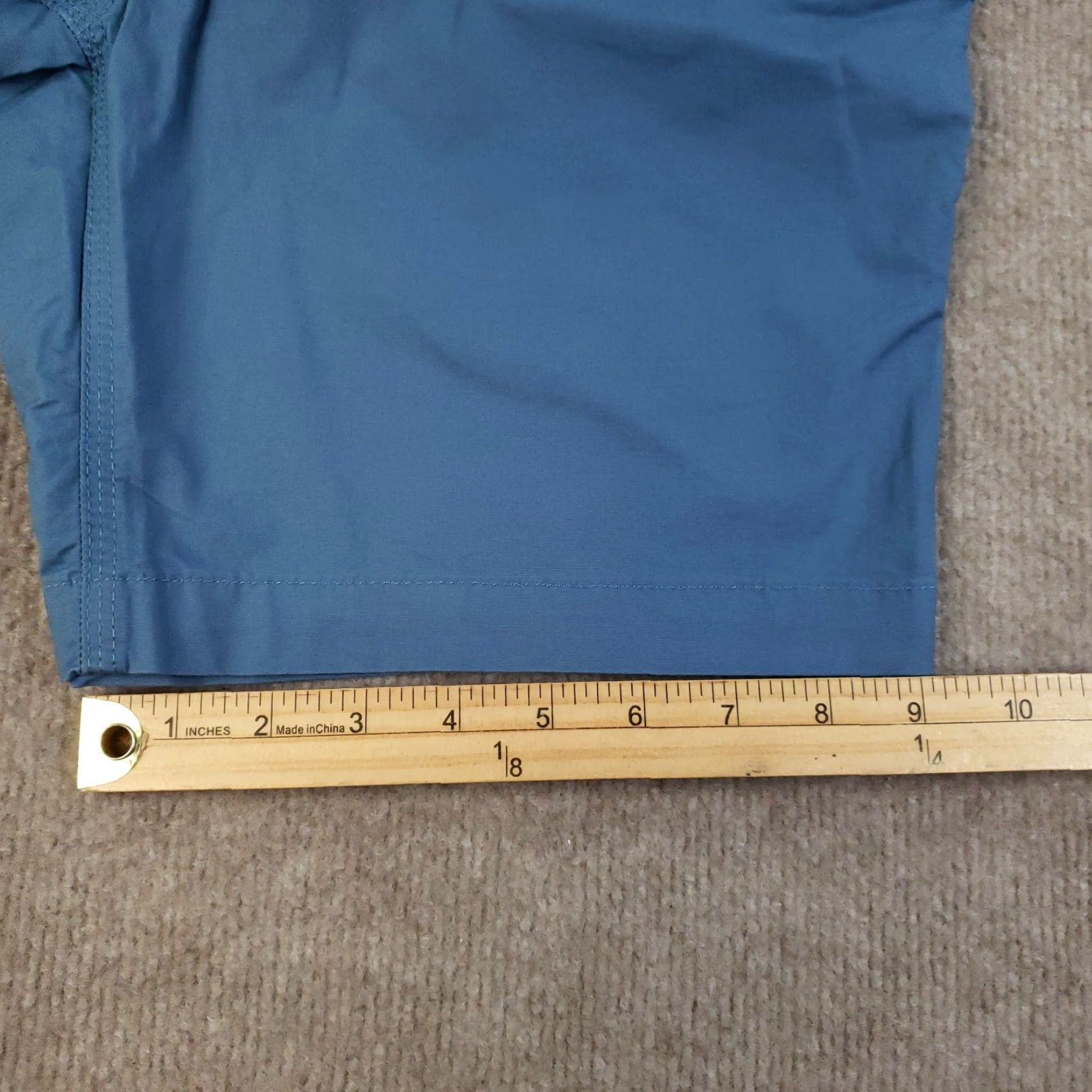 Mountain Khakis Mountain Khakis Shorts Mens Size 30 Blue Stretch Poplin Classic Fit 8" Inseam Size US 30 / EU 46 - 3 Thumbnail