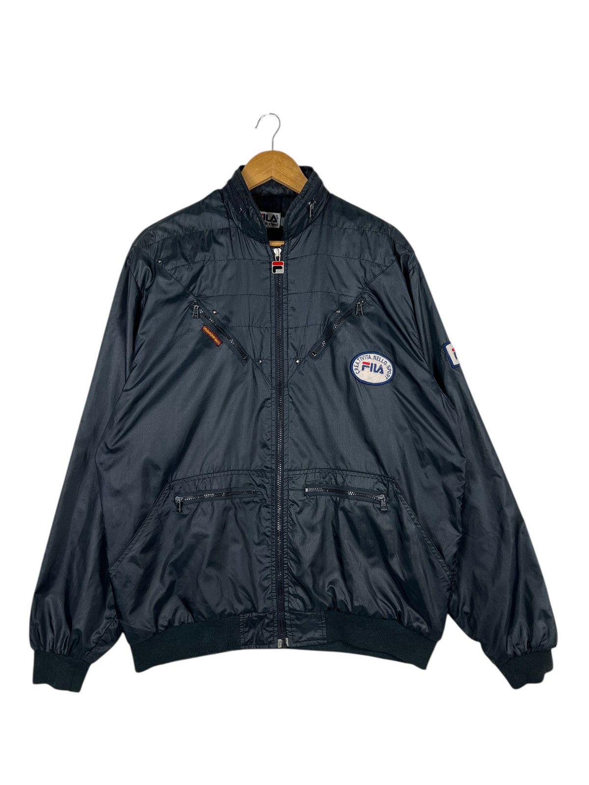 Fila 🔥 Vintage Fila Creativita NelloSport Zip Up Jacket Size US XL / EU 56 / 4 - 4 Thumbnail