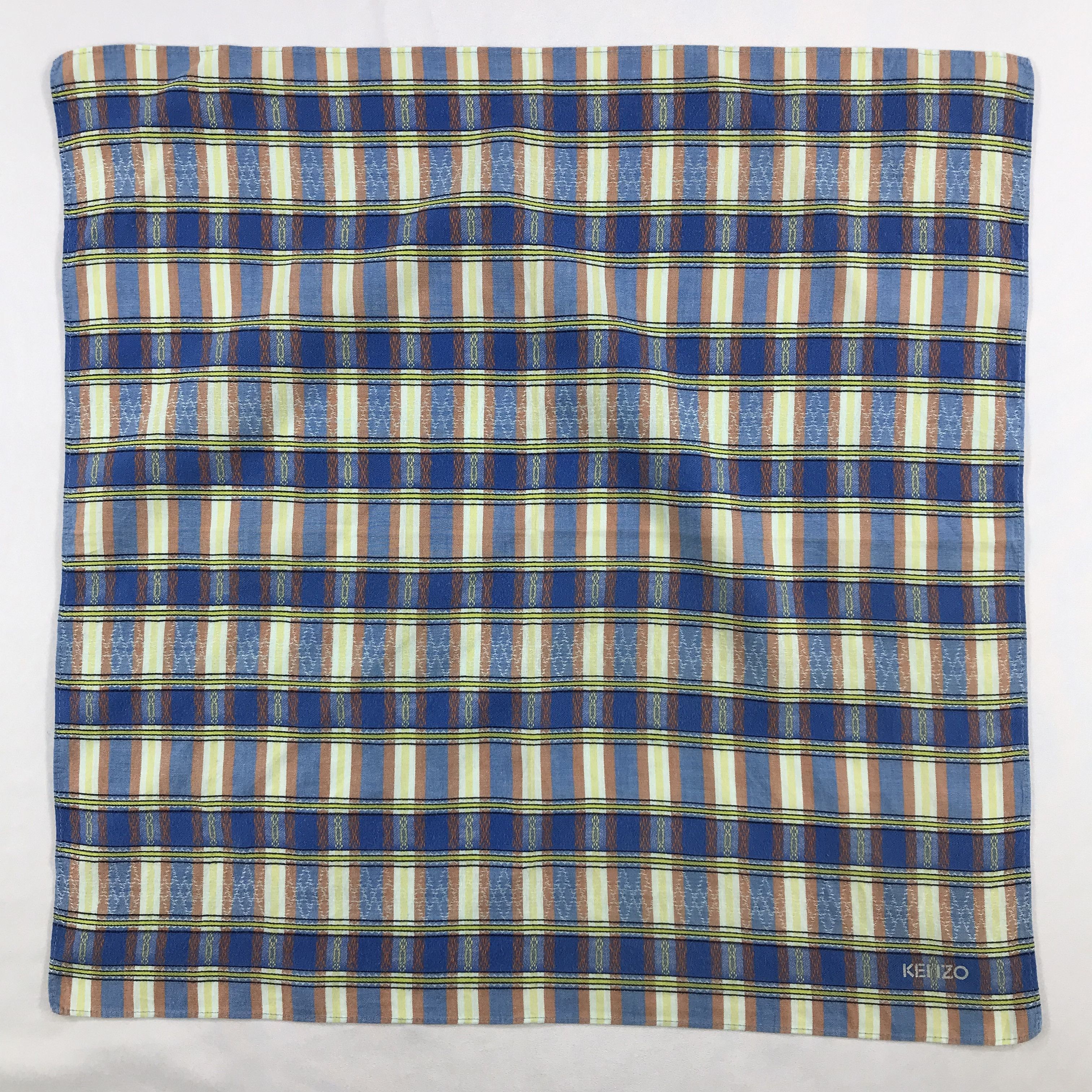 Kenzo × Vintage Kenzo Bandana / Handkerchief / Neckerchief - S2660 Size ONE SIZE - 1 Thumbnail