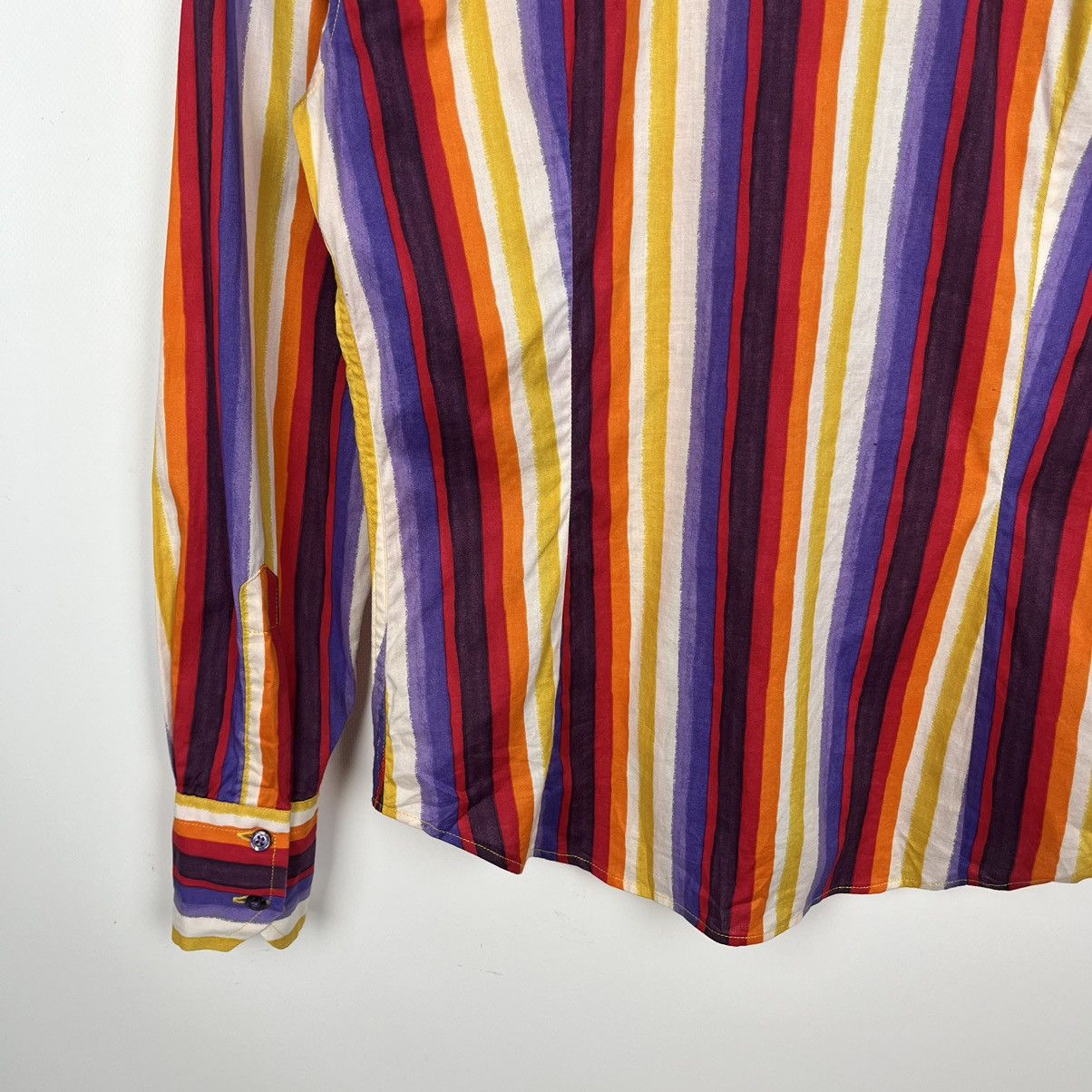 Etro Ladies Etro Milano stripped long sleeve button up Shirt Size XS / US 0-2 / IT 36-38 - 15 Thumbnail