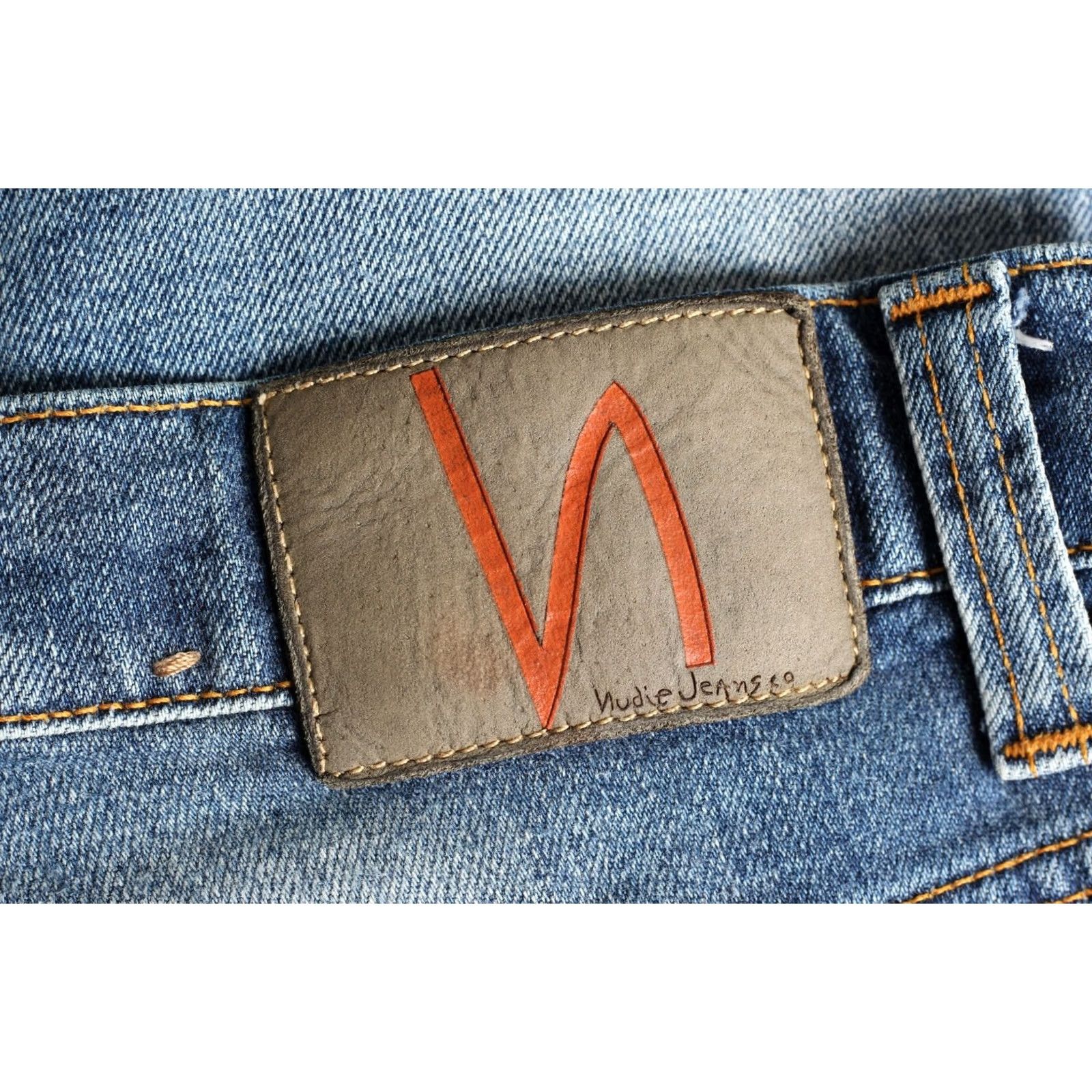 Nudie Jeans NUDIE JEANS Brute Knut Jeans Men Size W28 L30 Dakota Blue DZ7433 Size US 28 / EU 44 - 4 Thumbnail