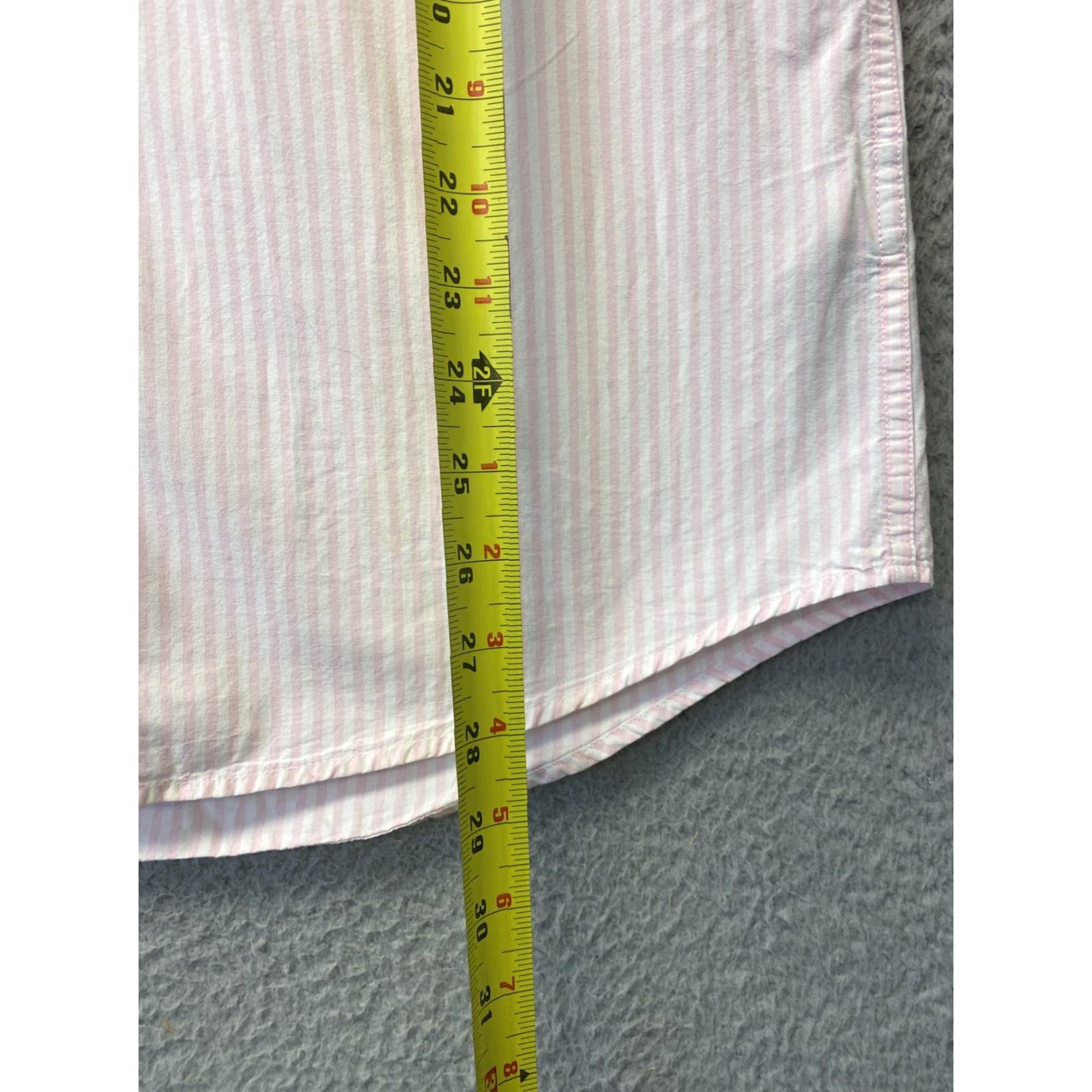 Tommy Hilfiger Tommy Hilfiger Shirt Mens Striped Pink Long Sleeve Button-Down Size M Colorful Casual 90s Event Mens Size US M / EU 48-50 / 2 - 5 Thumbnail