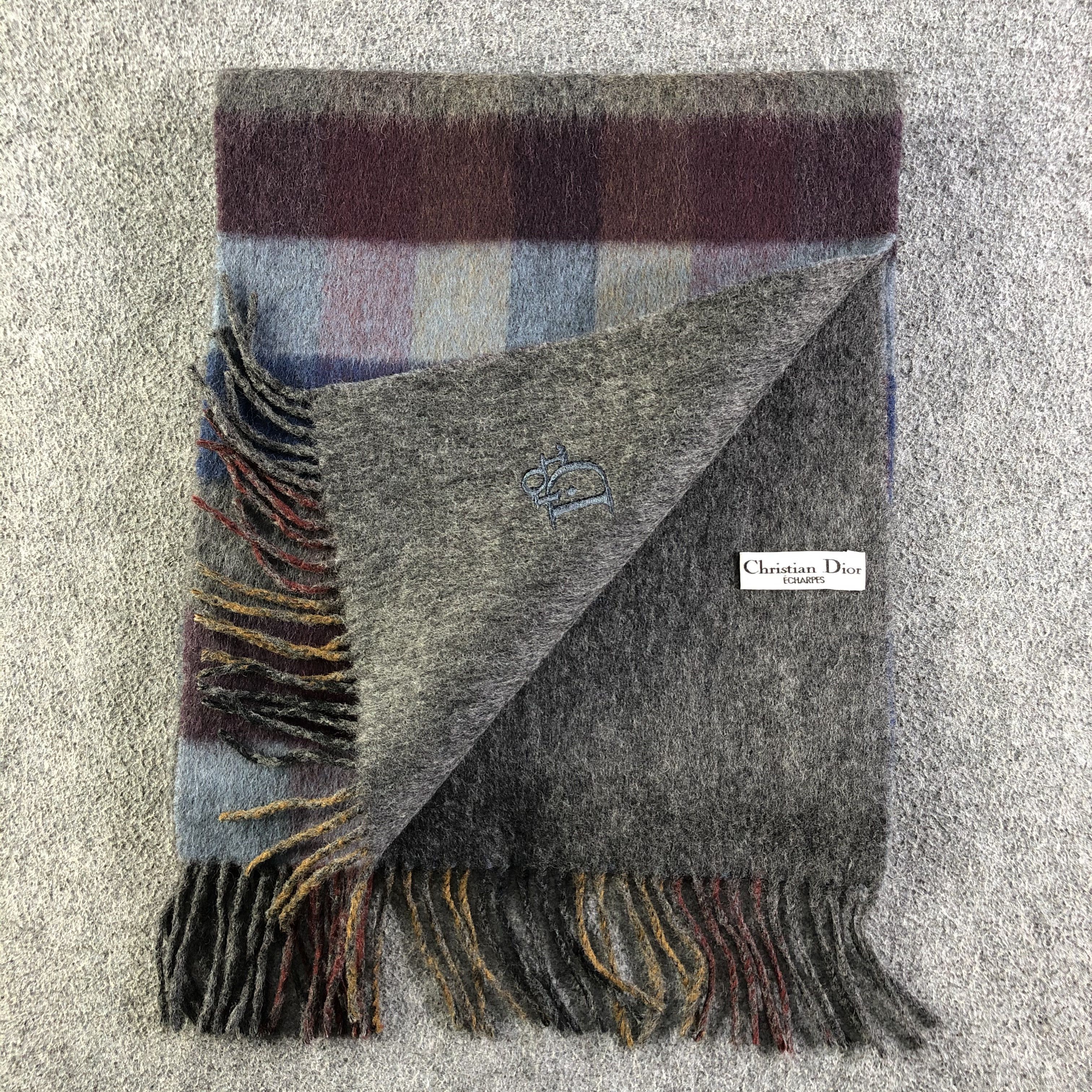 Christian Dior Monsieur Christian Dior Scarf / Muffler / Neckwear P598 Size ONE SIZE - 6 Thumbnail