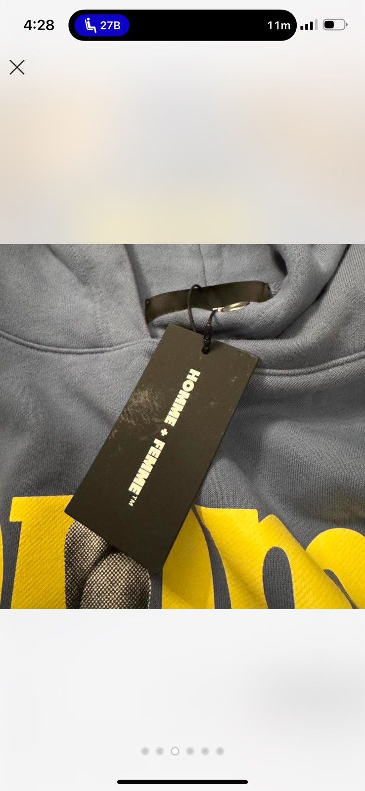 Homme + Femme La Homme Femme Hoodie Size US S / EU 44-46 / 1 - 3 Thumbnail