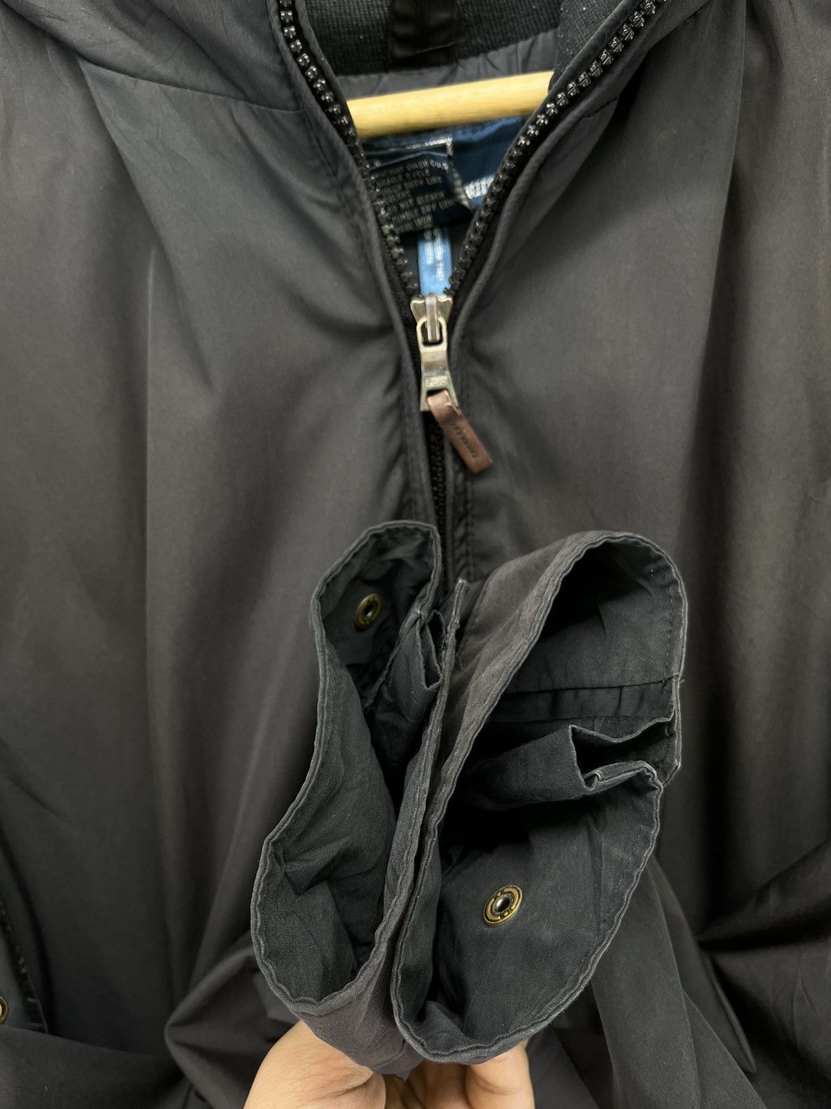 Polo Ralph Lauren Vintage Polo Ralph Lauren Zip Up Trashed Jacket Size US L / EU 52-54 / 3 - 11 Thumbnail