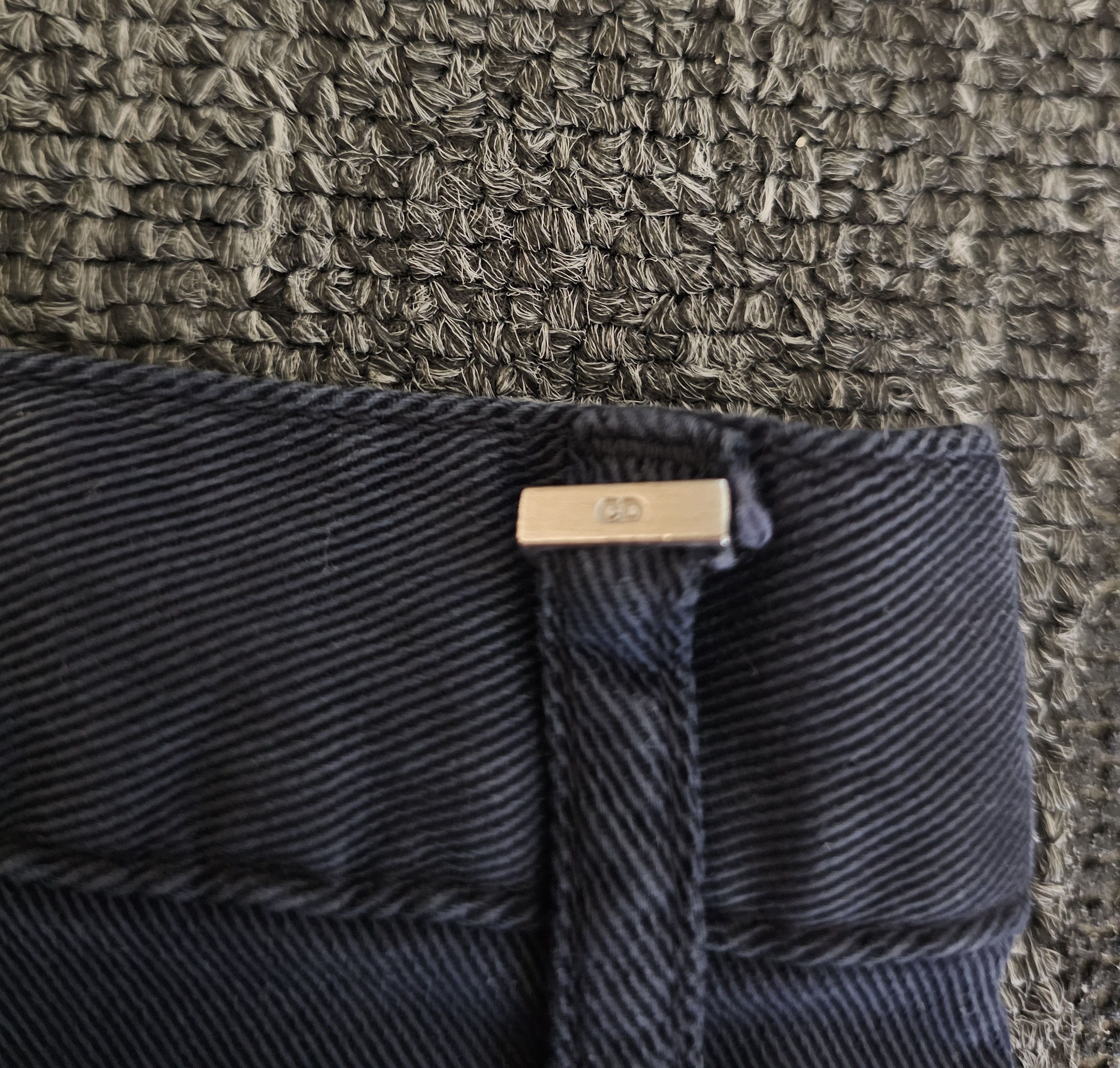 Dior Dior Men's Dark Gray Workwear Casual Pants Jeans Size 34 Size US 32 / EU 48 - 5 Thumbnail
