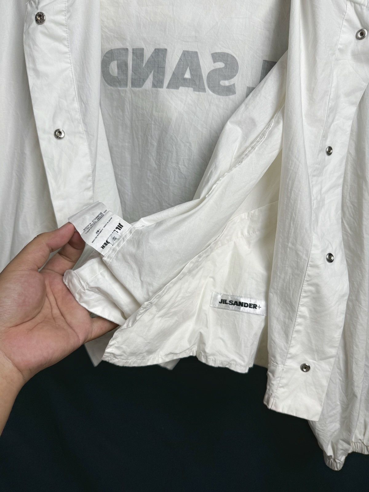 Japanese Brand × Jil Sander JIL SANDER CROP LIGHT JACKET Size S / US 4 / IT 40 - 10 Thumbnail