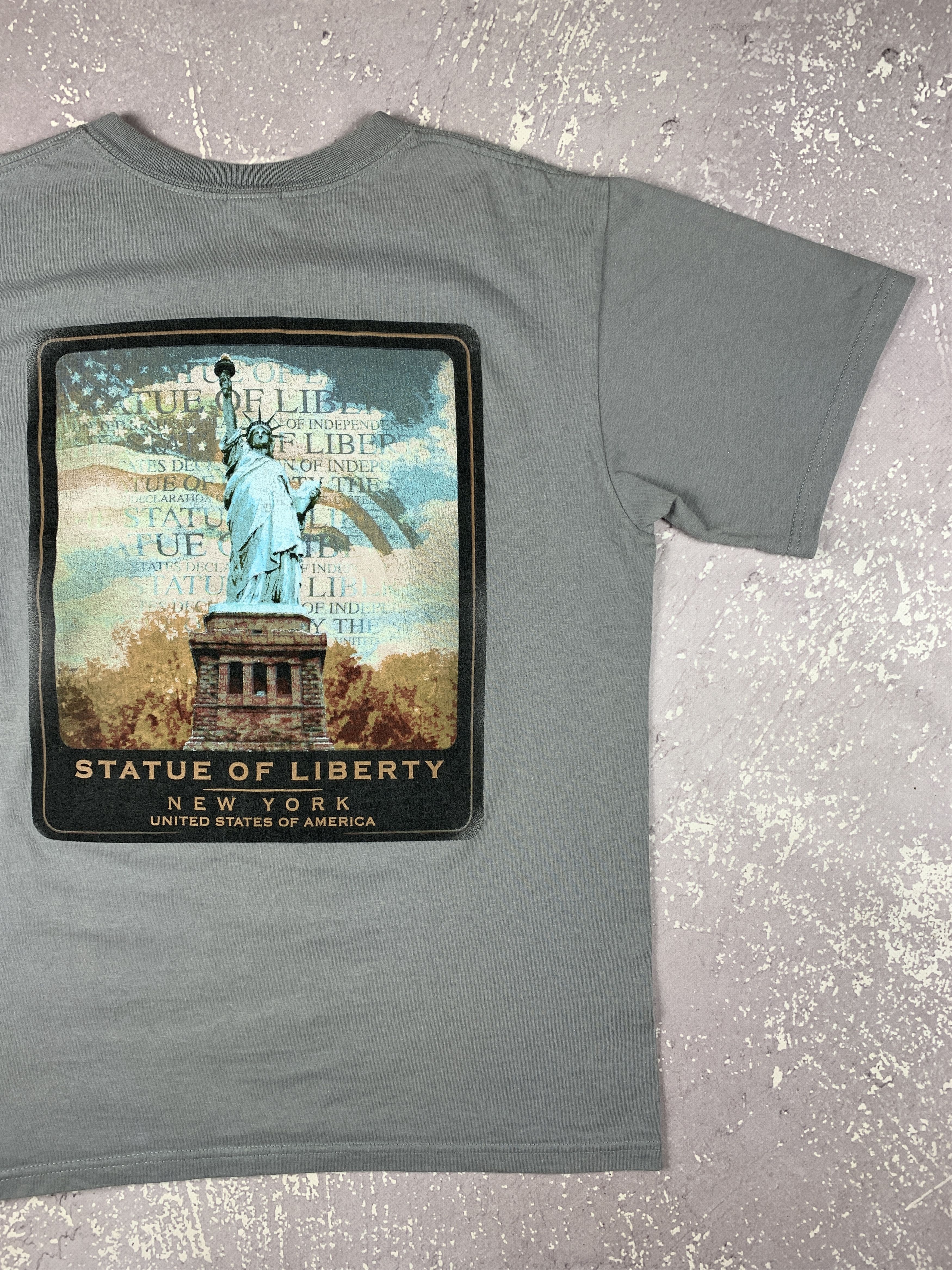 Anvil × Vintage Anvil Vintage New York Statue of Liberty T Shirt Size US M / EU 48-50 / 2 - 2 Thumbnail