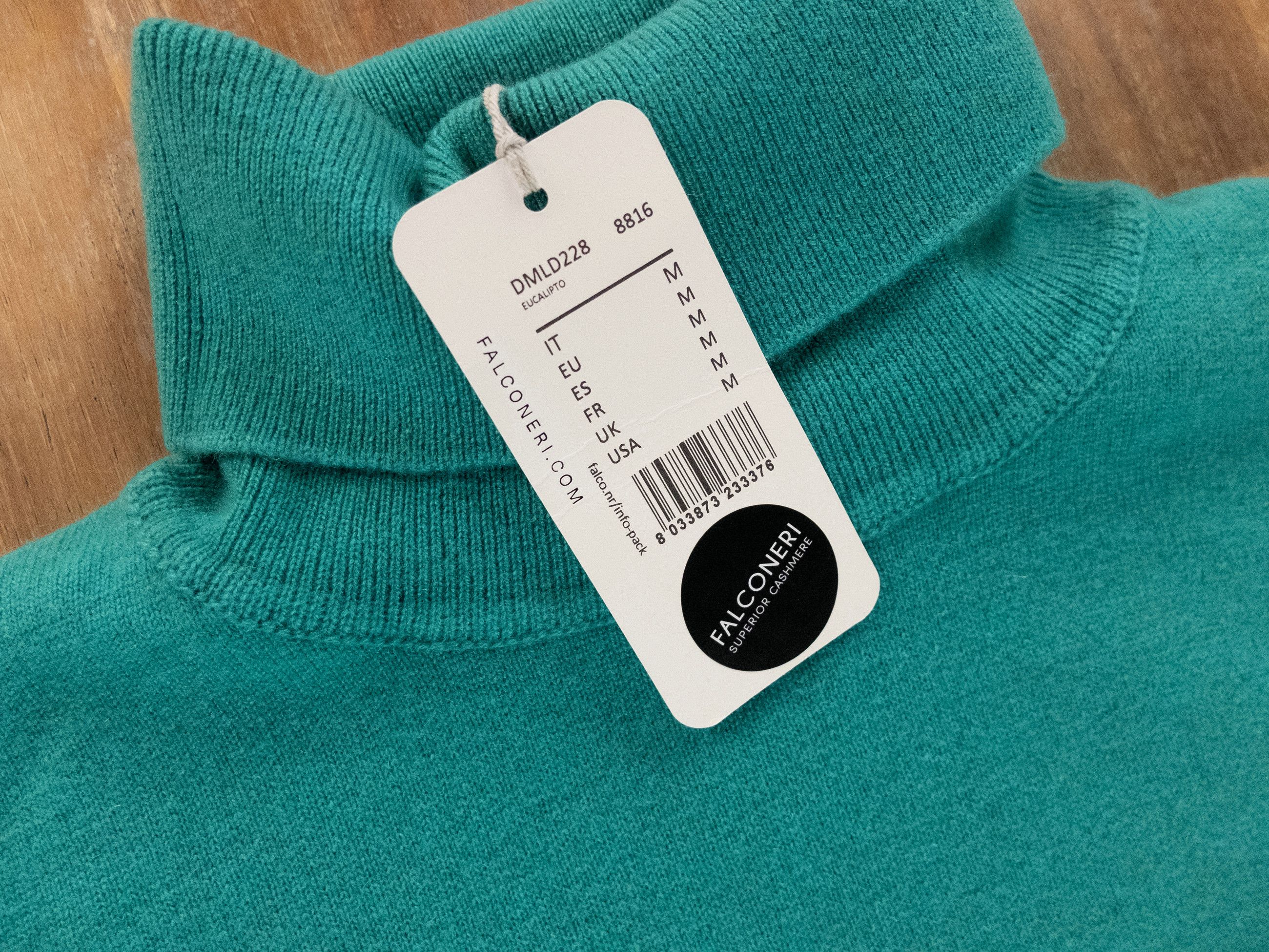 Other FALCONERI green cashmere turtleneck sweater Medium Size M / US 6-8 / IT 42-44 - 2 Thumbnail