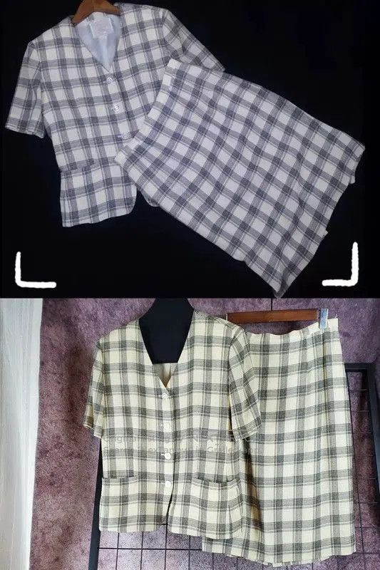 Other Burberry Summer V-Neck Beige Wool Blend Skirt. Size 23" - 2 Thumbnail