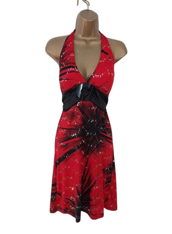 Vintage Vintage halterneck dress 10 Size M / US 6-8 / IT 42-44 - 1 Thumbnail