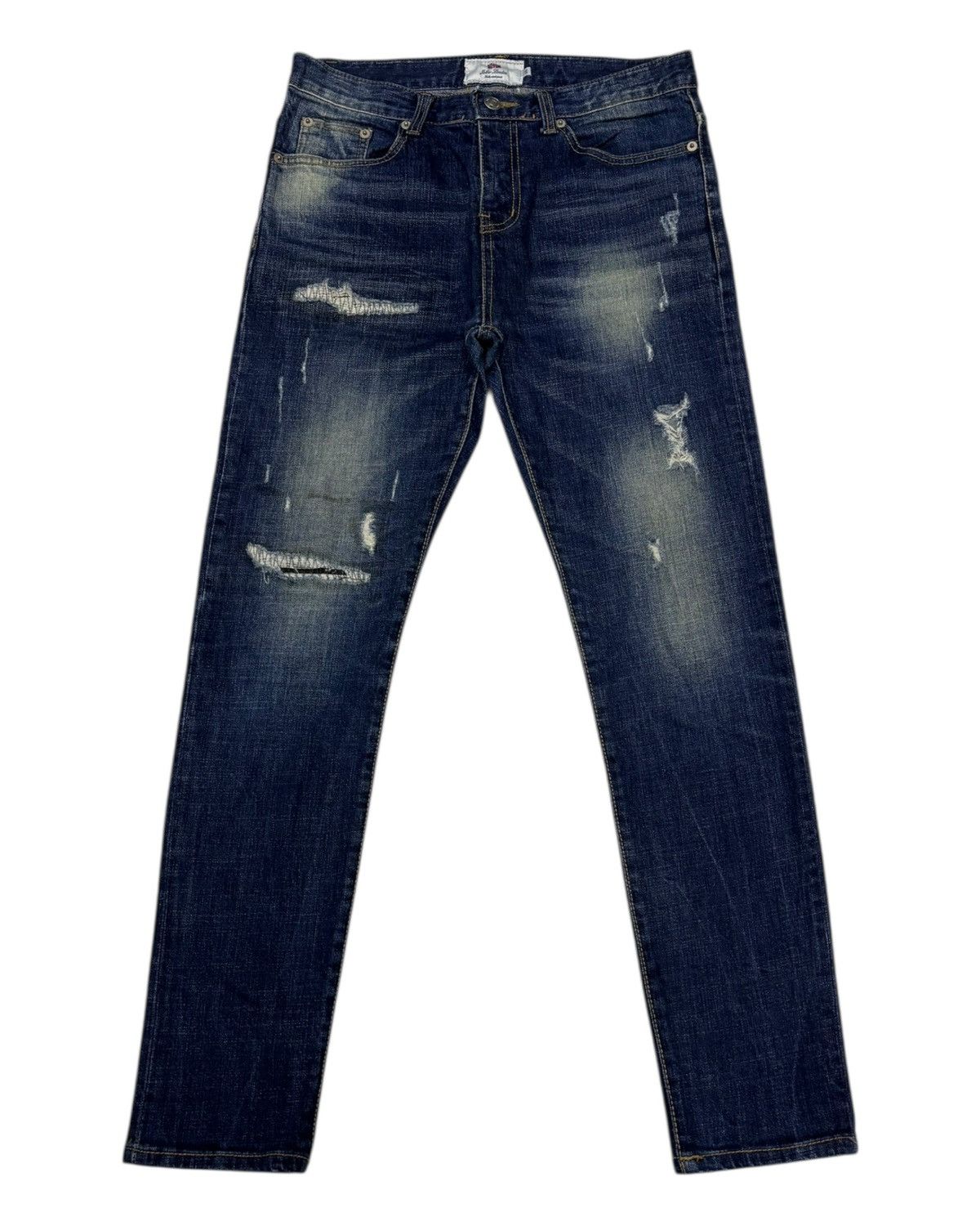 Jaded London × Undercover DISTRESSED DENIM JOKER LONDON UNDERCOVER STYLE DESIGN JEAN Size US 30 / EU 46 - 1 Thumbnail