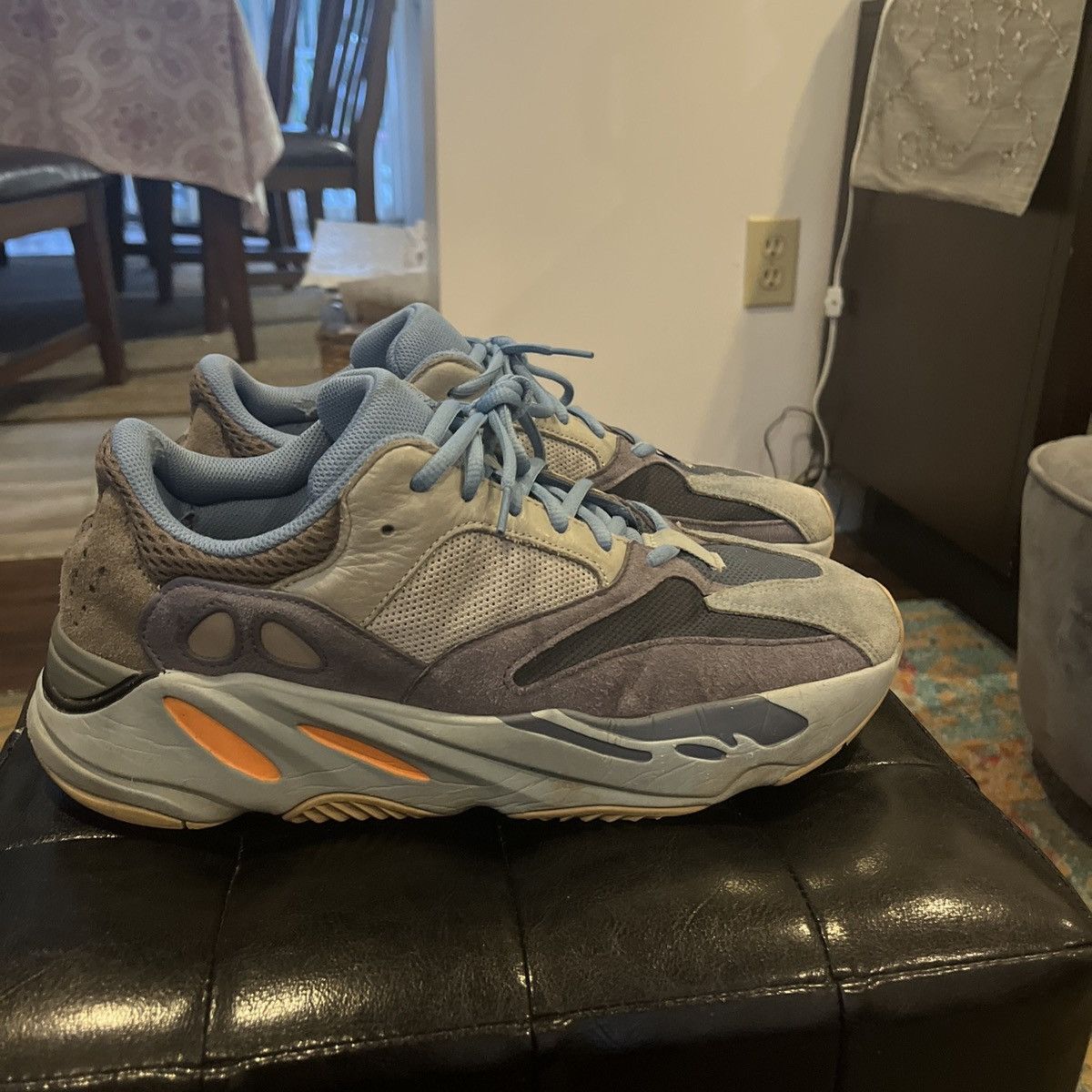 Adidas × Kanye West Adidas Yeezy 700 Carbon Blue Size US 10.5 / EU 43-44 - 2 Thumbnail
