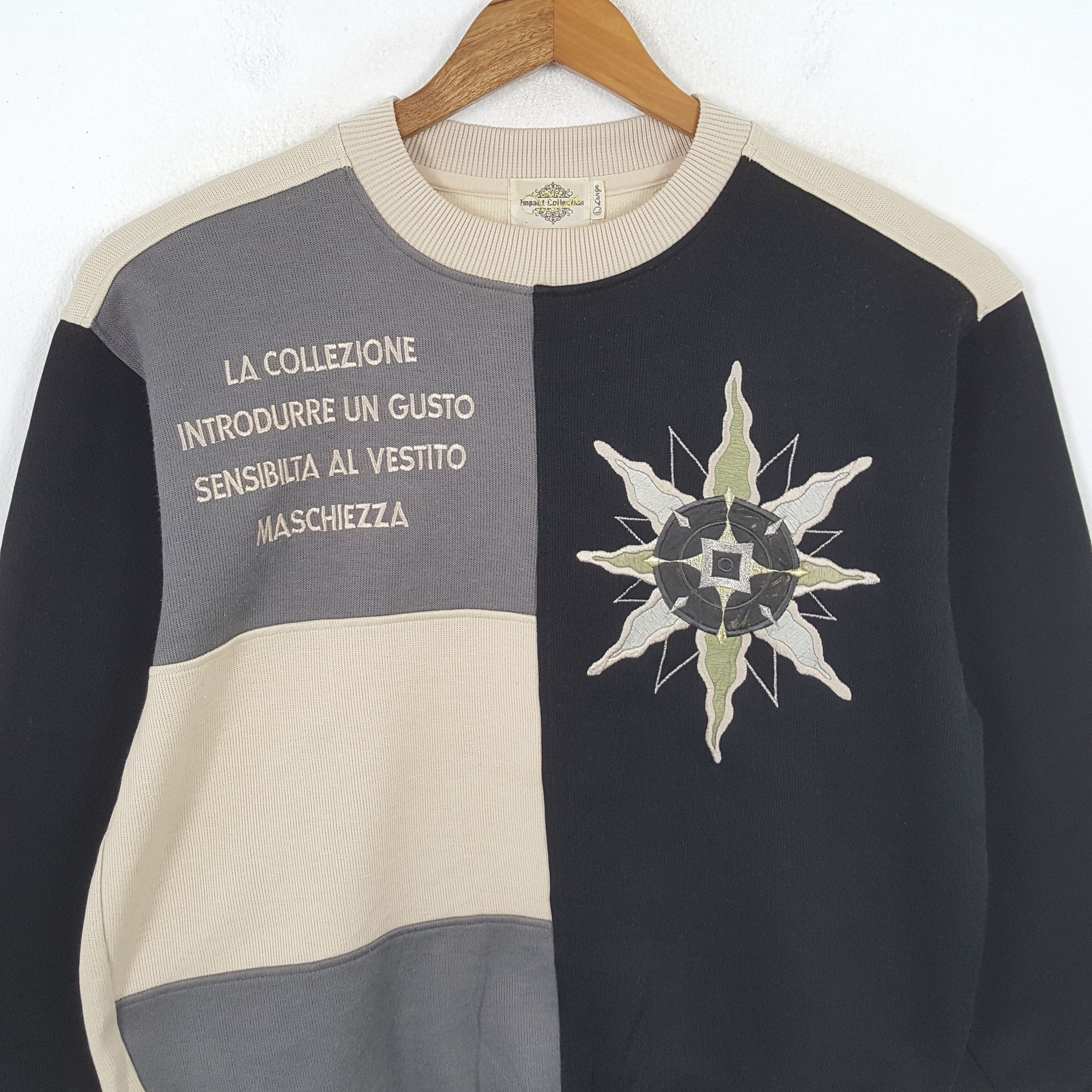 Japanese Brand × Vintage Vintage IMPACT COLLECTION Japanese Brand Seatshirt Size US L / EU 52-54 / 3 - 2 Thumbnail