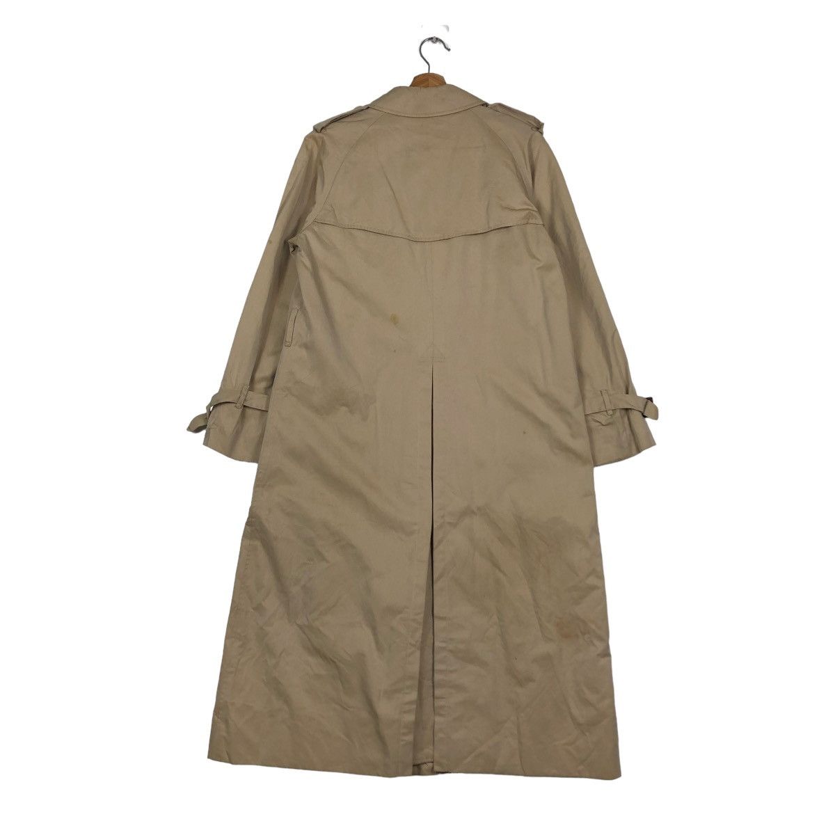 Burberry 🔥VINTAGE BURBERRYS MADE IN ENGLAND LONG JACKET TRENCH Size US S / EU 44-46 / 1 - 10 Thumbnail