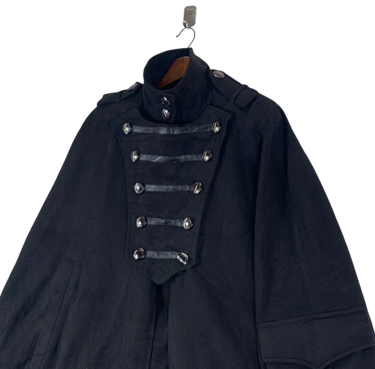 Other VINTAGE PUNK RAVE GOTHIC CLOAK FREE SIZE Size US L / EU 52-54 / 3 - 3 Thumbnail