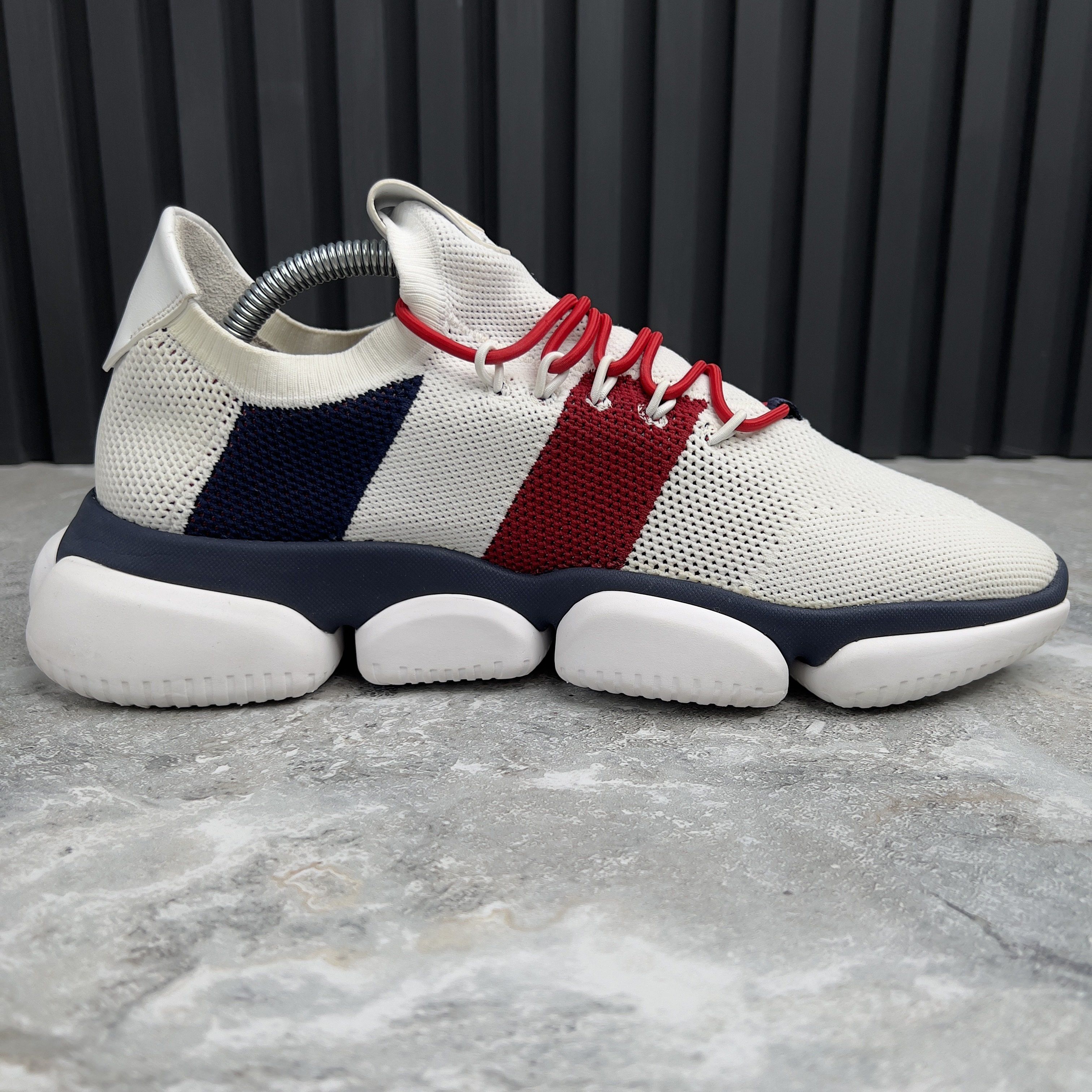 Moncler Bubble Low Top Trainers Sneakers White Mesh Size US 9.5 / EU 42-43 - 6 Thumbnail