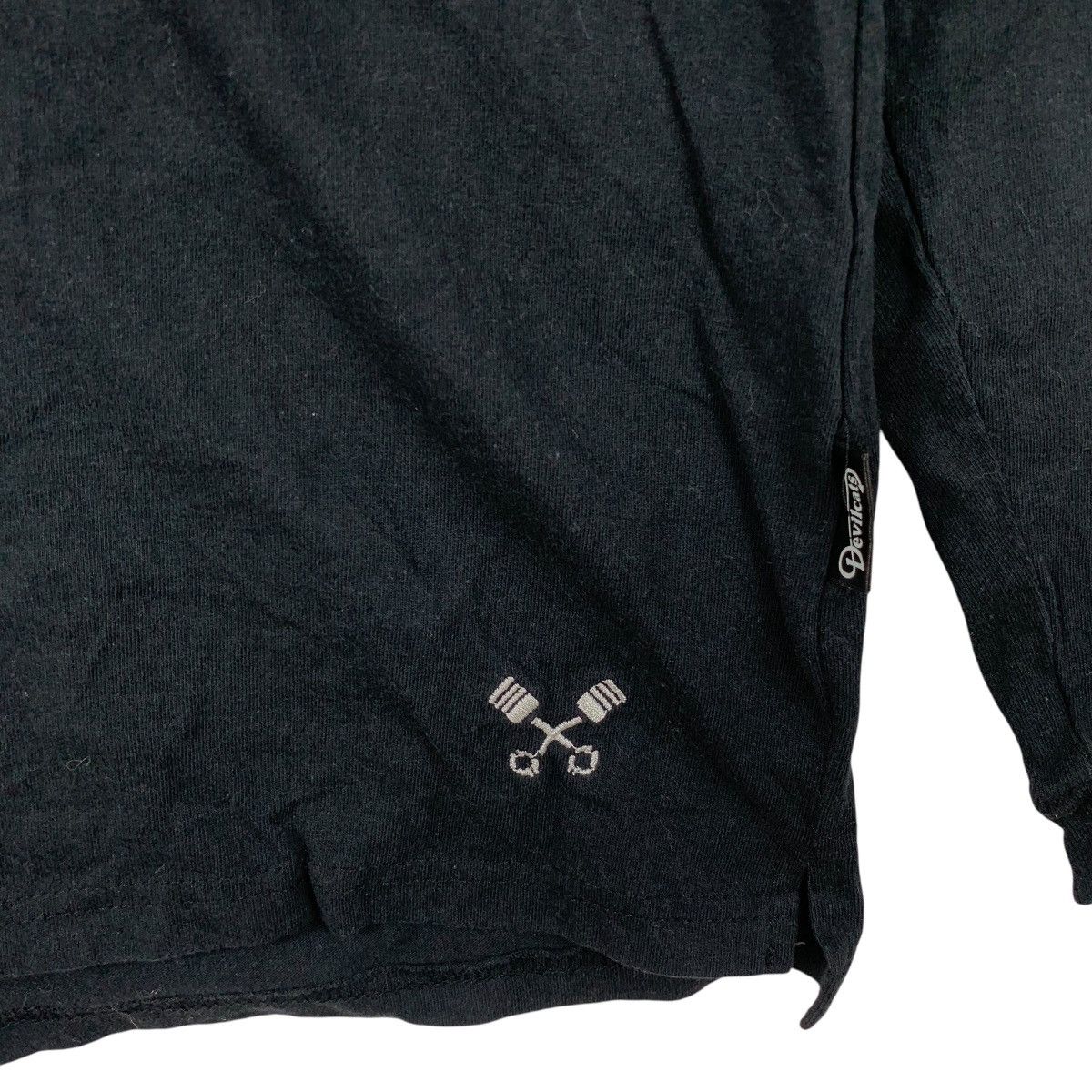 Other DEVILCATS MOTORCYCLE BOSTON Sun Faded Embroidered Sweatshirt Size US XL / EU 56 / 4 - 10 Thumbnail