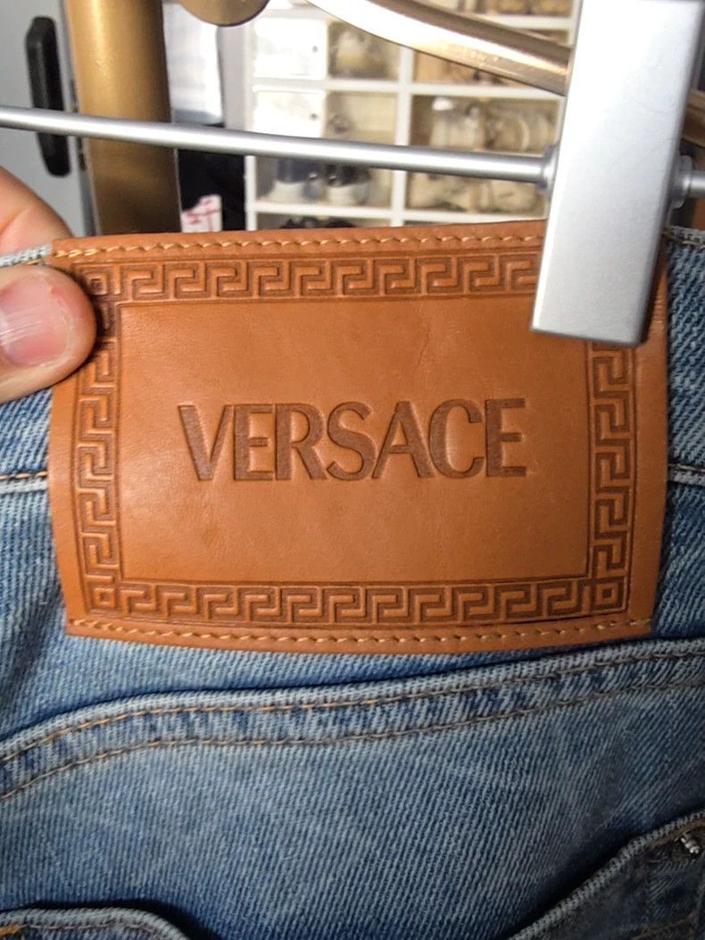 Versace Versace Dark vein slim light jeans Size US 32 / EU 48 - 3 Thumbnail