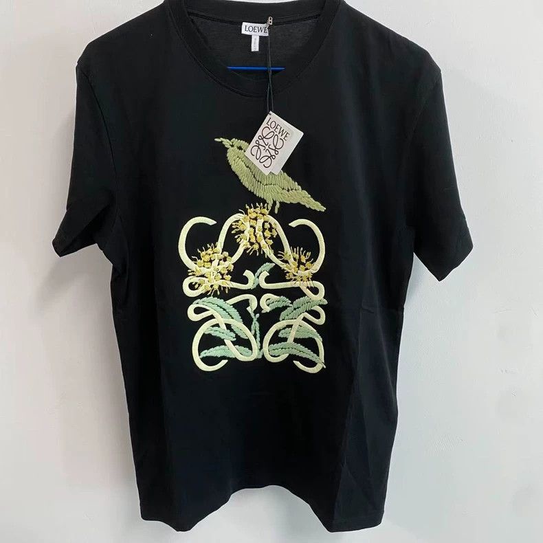 Loewe LOEWE Black short-sleeved T-shirt Size XXS / US 00 / IT 34 - 1 Thumbnail
