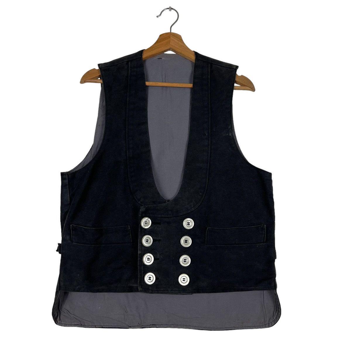 Designer 🔥 FHB DOUBLE BREAST VEST MADE IN GERMANY Size US M / EU 48-50 / 2 - 1 Thumbnail