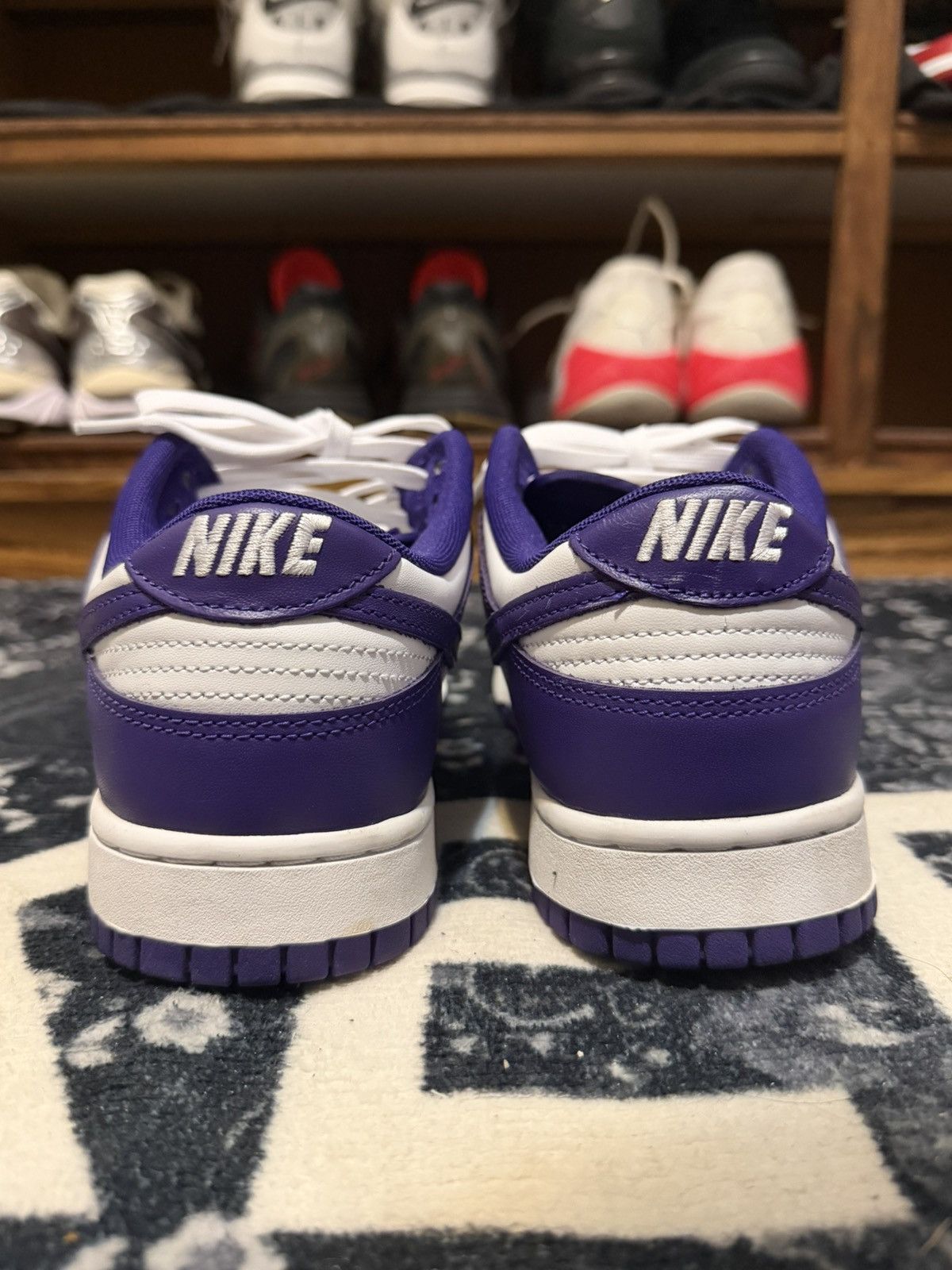 Nike NIKE DUNK LOW "CHAMPIONSHIP PURPLE" Size US 9.5 / EU 42-43 - 4 Thumbnail