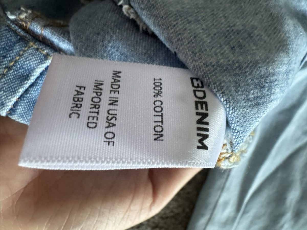 EB Denim EB Denim St. Crotix Asymmetric Corset Denim Jacket Size XS Size XS / US 0-2 / IT 36-38 - 9 Thumbnail