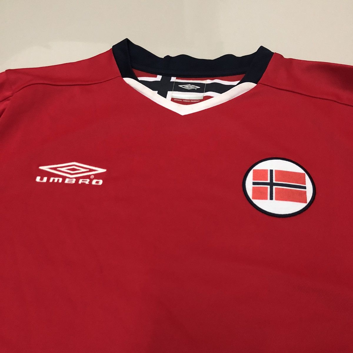 Umbro Norway 2000s umbro jersey Size US L / EU 52-54 / 3 - 3 Thumbnail