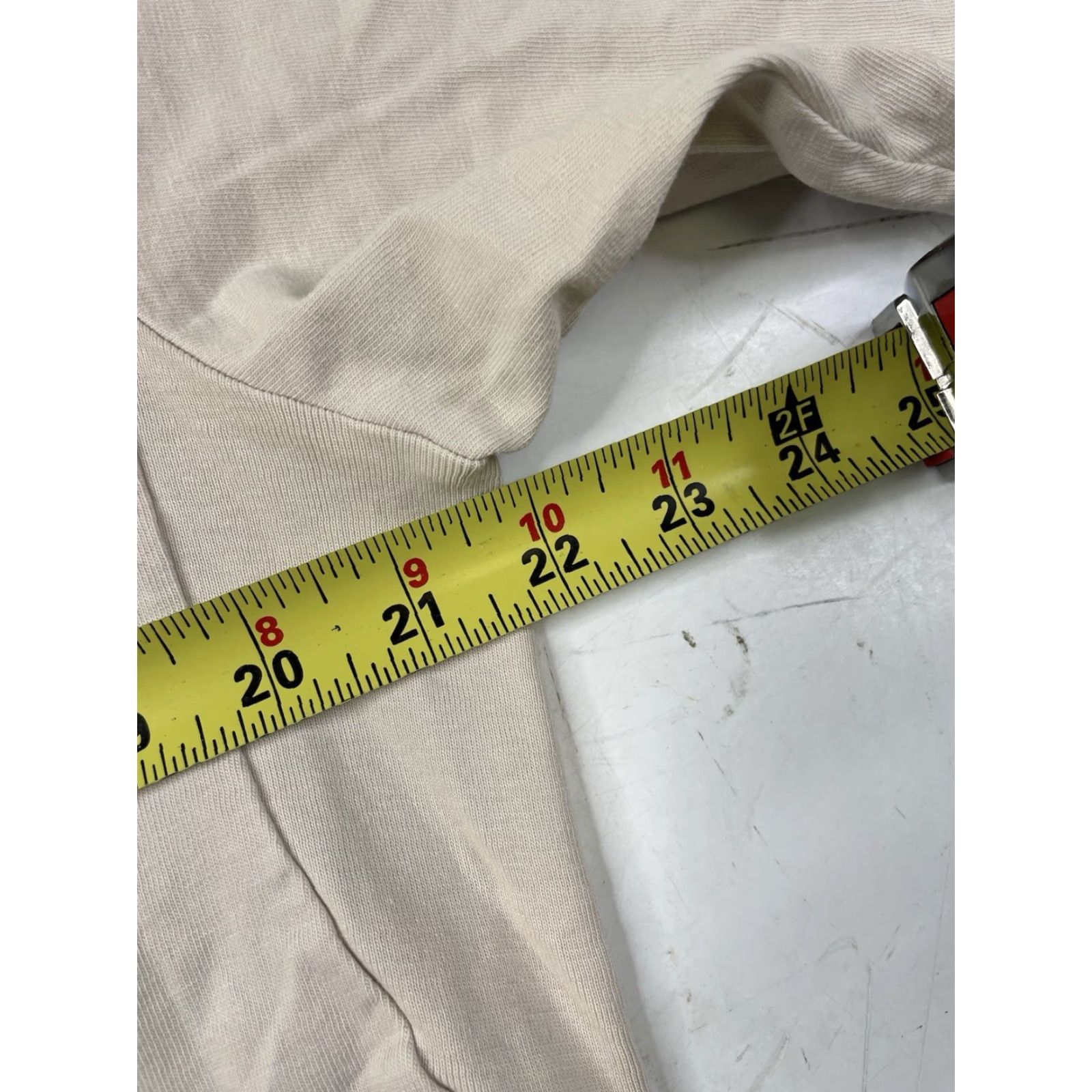 Zara Zara Origins T-Shirt Men Large Beige Crew Neck Short Sleeve Heavy Thick Pullover Size US L / EU 52-54 / 3 - 5 Thumbnail
