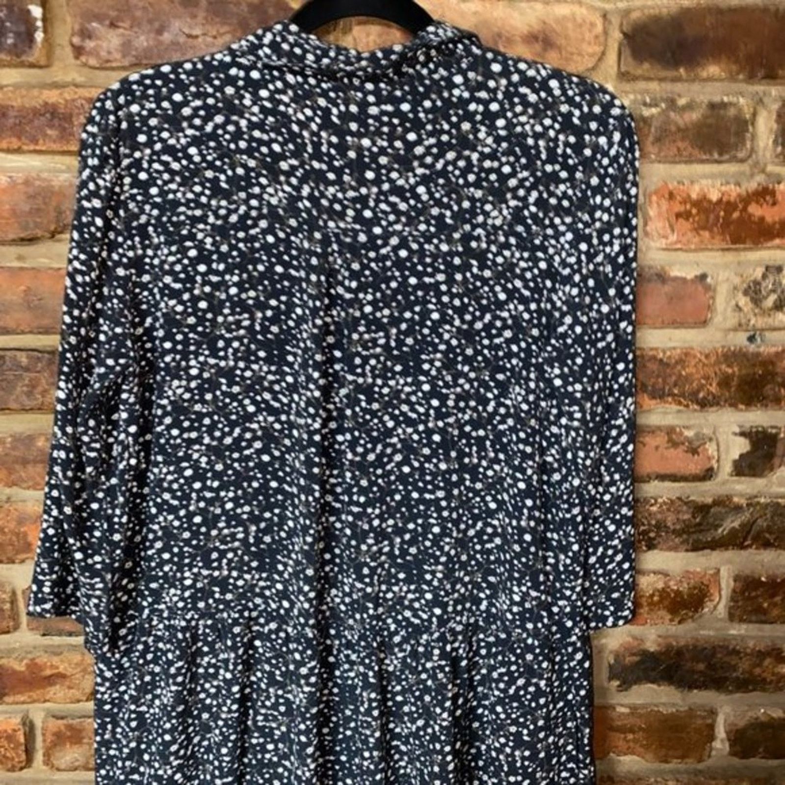 Nicole Miller Nicole Miller Artelier Black Floral Mini Dress Medium Size M / US 6-8 / IT 42-44 - 9 Thumbnail