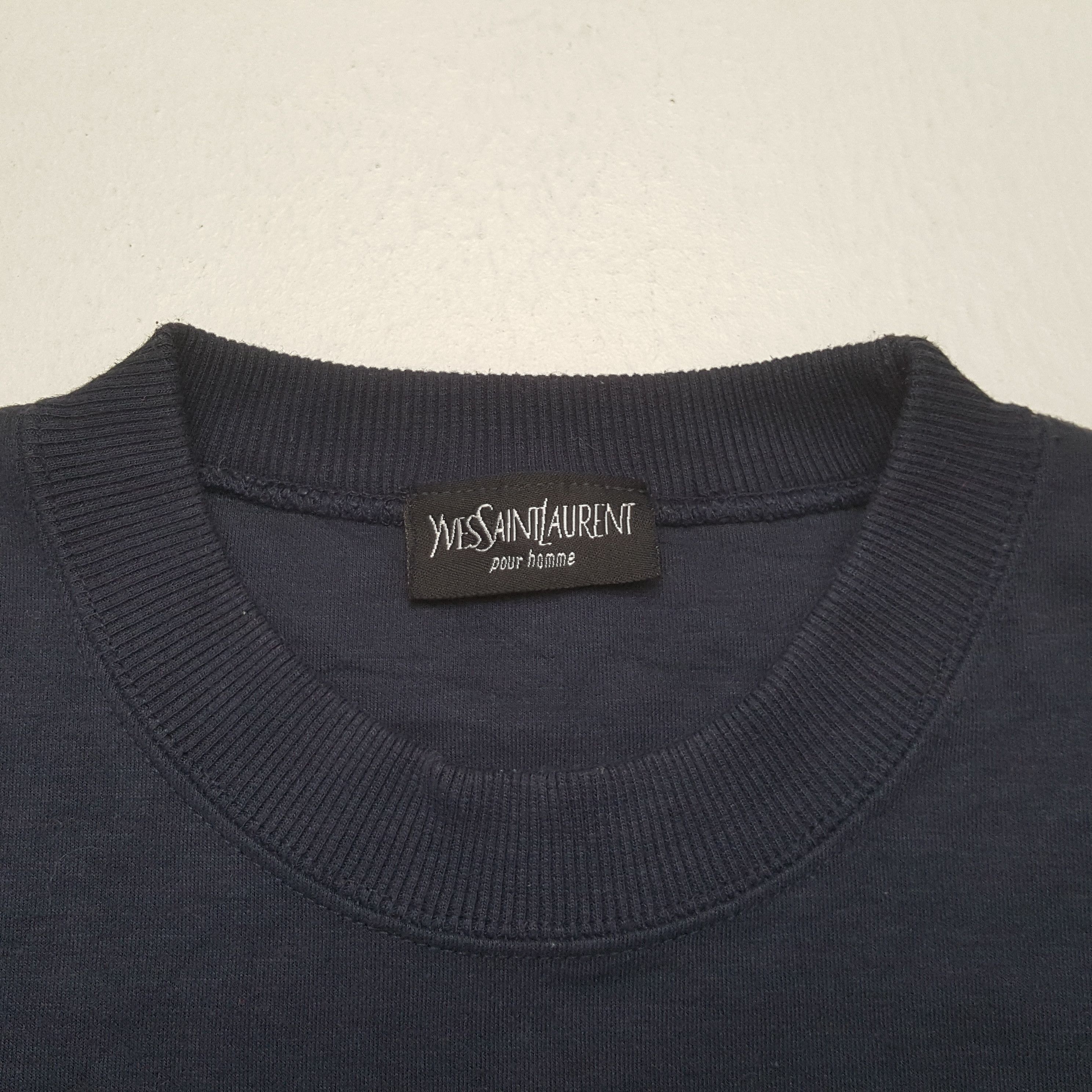 Yves Saint Laurent Vintage Yves Saint Laurent Italian Fashion Sweatshirt C316N4 Size US L / EU 52-54 / 3 - 4 Thumbnail