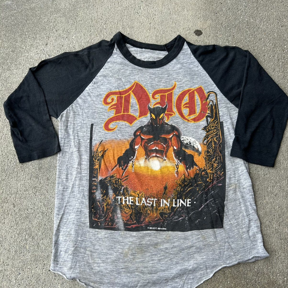 1984 Dio “The Last in Line,” European tour t shirt,