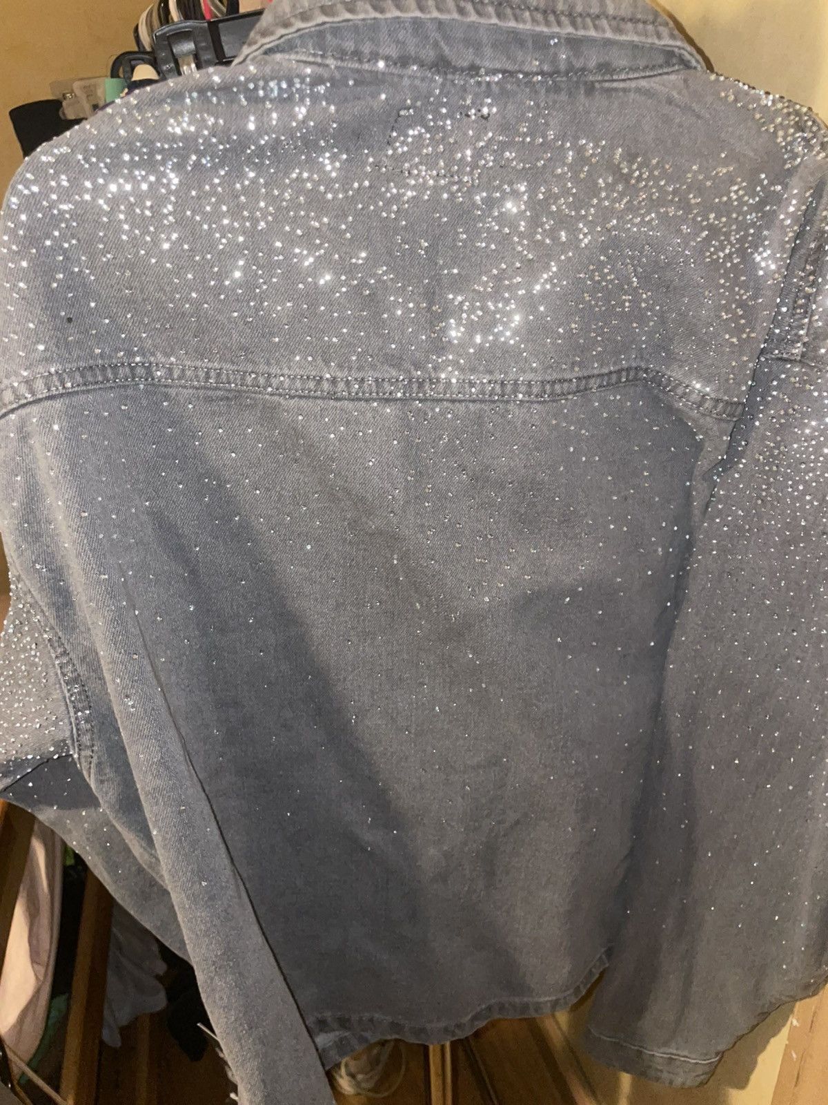 Boohoo BOOHOO MEN RHINESTONE JACKET Size US S / EU 44-46 / 1 - 4 Thumbnail
