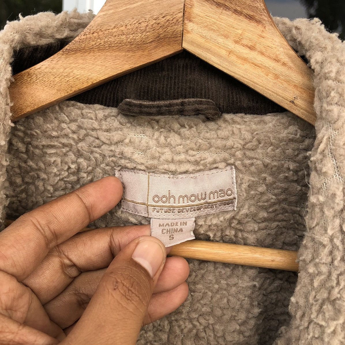Japanese Brand Vintage ooh mow mao Conduray Lined Sherpa Jacket Size US M / EU 48-50 / 2 - 18 Thumbnail