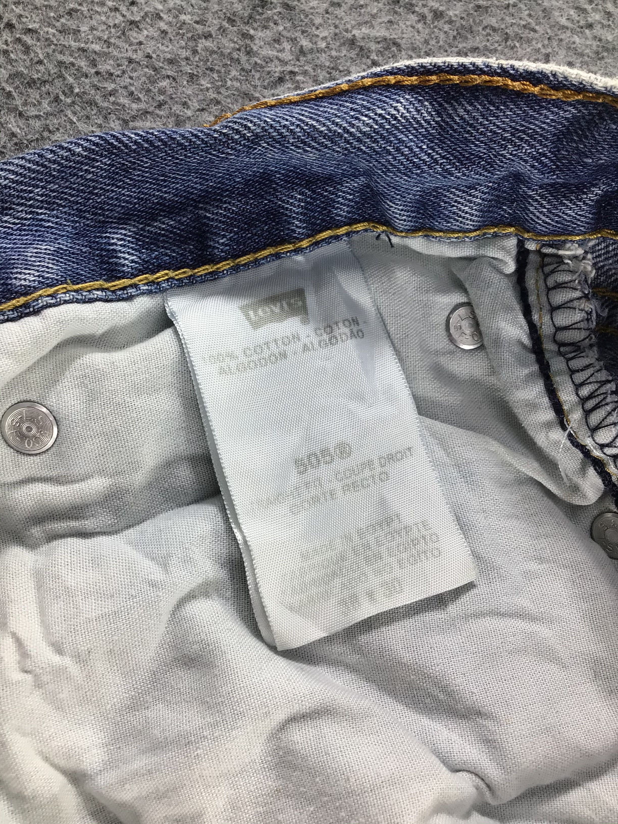 Levi's Vintage Levis 505 Jeans Rusty Faded Blue Denim -J478 Size US 38 / EU 54 - 9 Thumbnail