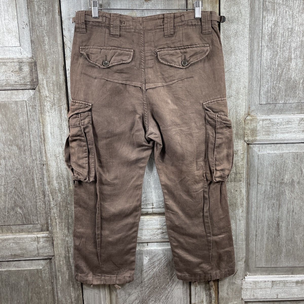 CABANE de ZUCCa × Issey Miyake Vintage Cabane De Zucca Issey Miyake Cargo Pants Size US 33 - 2 Thumbnail