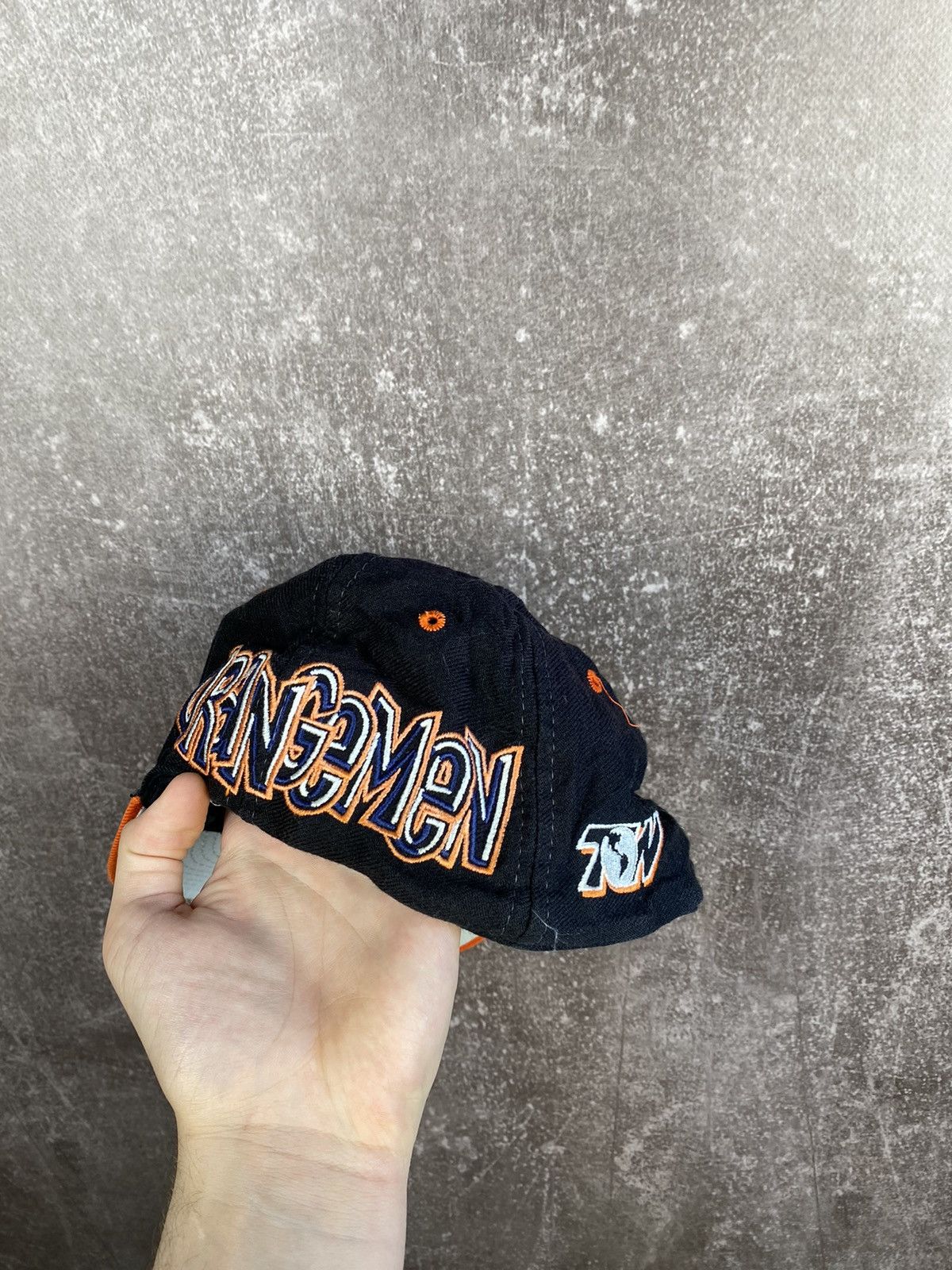 Logo 7 × Vintage Syracuse University Orange Baseball Hat Cap SU Cuse 7 Logo Size ONE SIZE - 4 Thumbnail