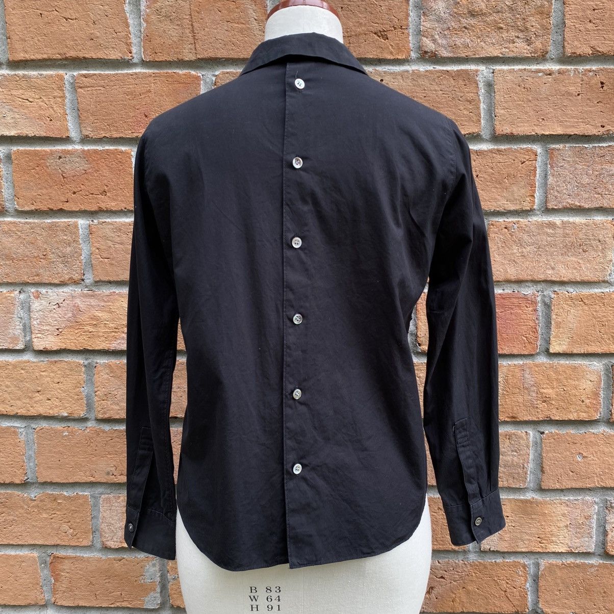 Japanese Brand A/T ATSURO TAYAMA Black Long Sleeve Shirt Size M / US 6-8 / IT 42-44 - 4 Thumbnail