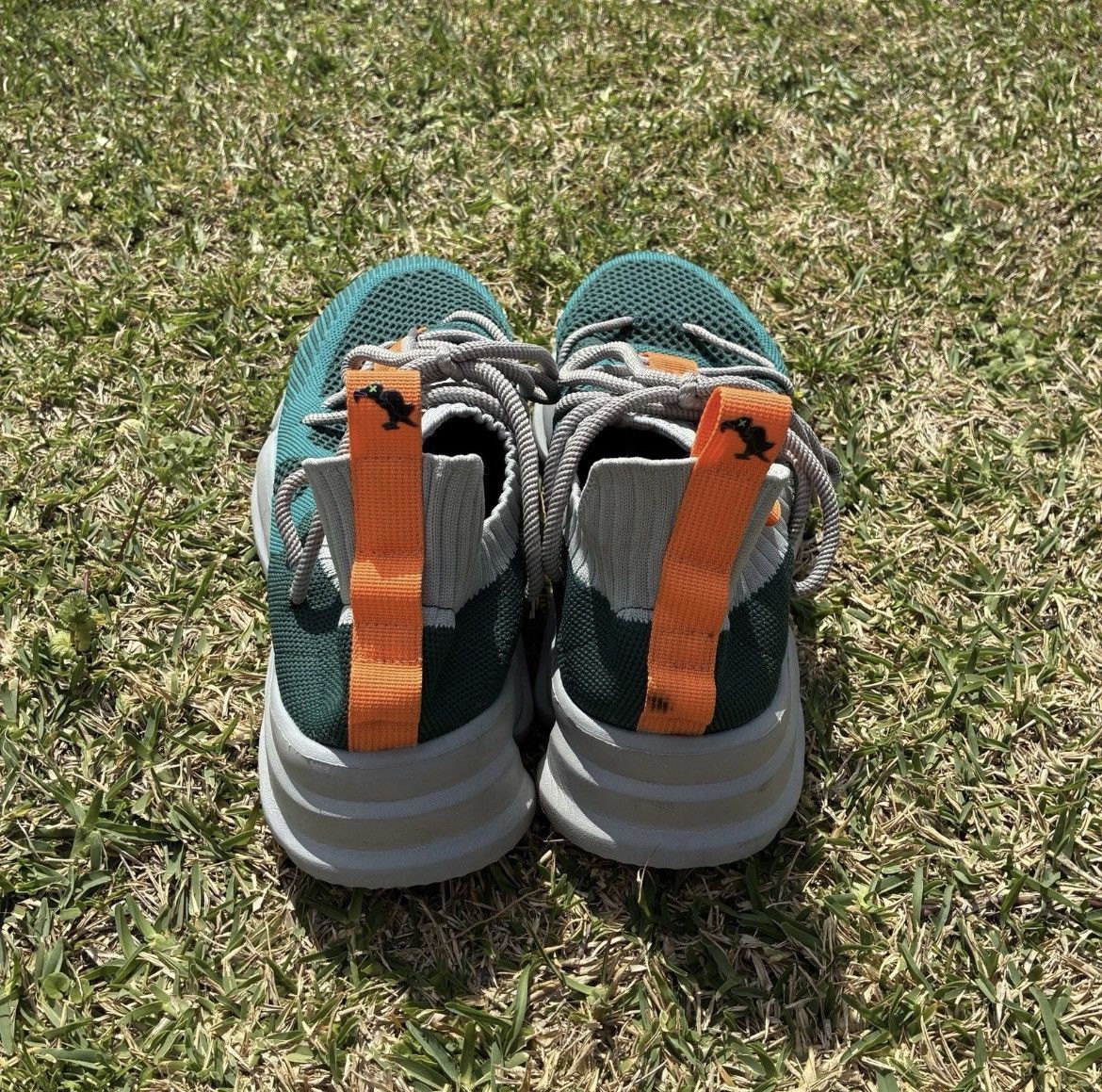 SIA COLLECTIVE Somewhere In America Blue Orange Culture Vulture- NO BOX Size US 12 / EU 45 - 3 Thumbnail