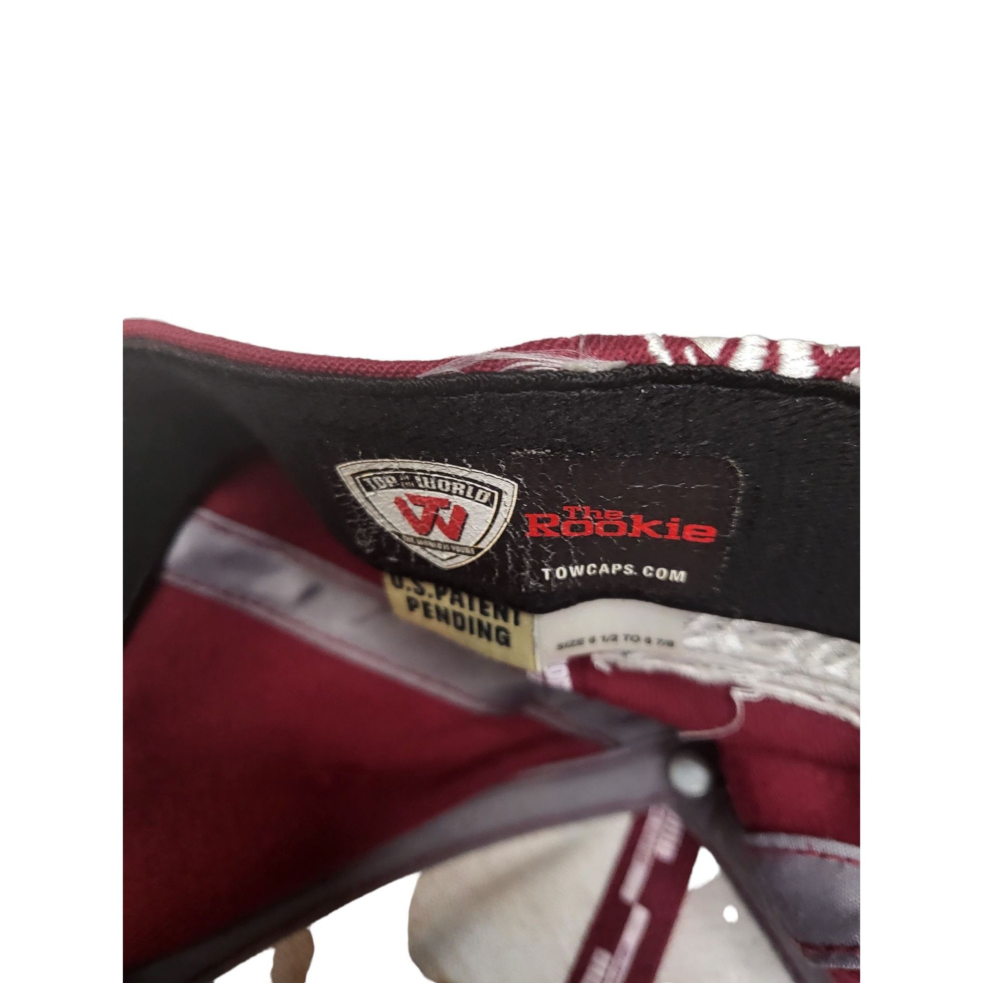NCAA Oklahoma Sooners Fitted Hat NCAA Top Of The World Memory Fit Size ONE SIZE - 6 Thumbnail